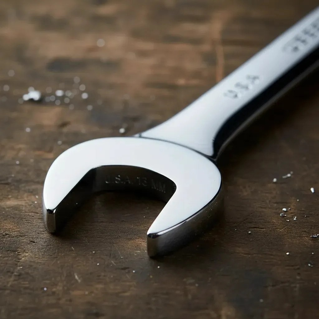 Llave combinada corta pulido espejo en pulgadas, 12 puntas, 1/2" Urrea - Imagen 3