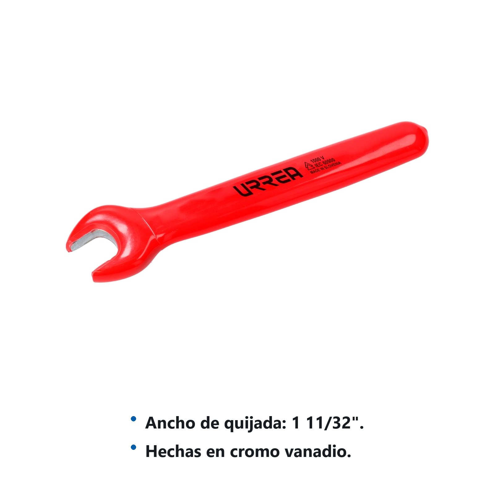 Llave española 1000 V en pulgadas de 1/2" Urrea - Imagen 2