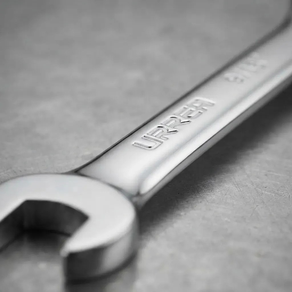 Llave combinada corta pulido espejo en pulgadas, 12 puntas, 9/16" Urrea - Imagen 3