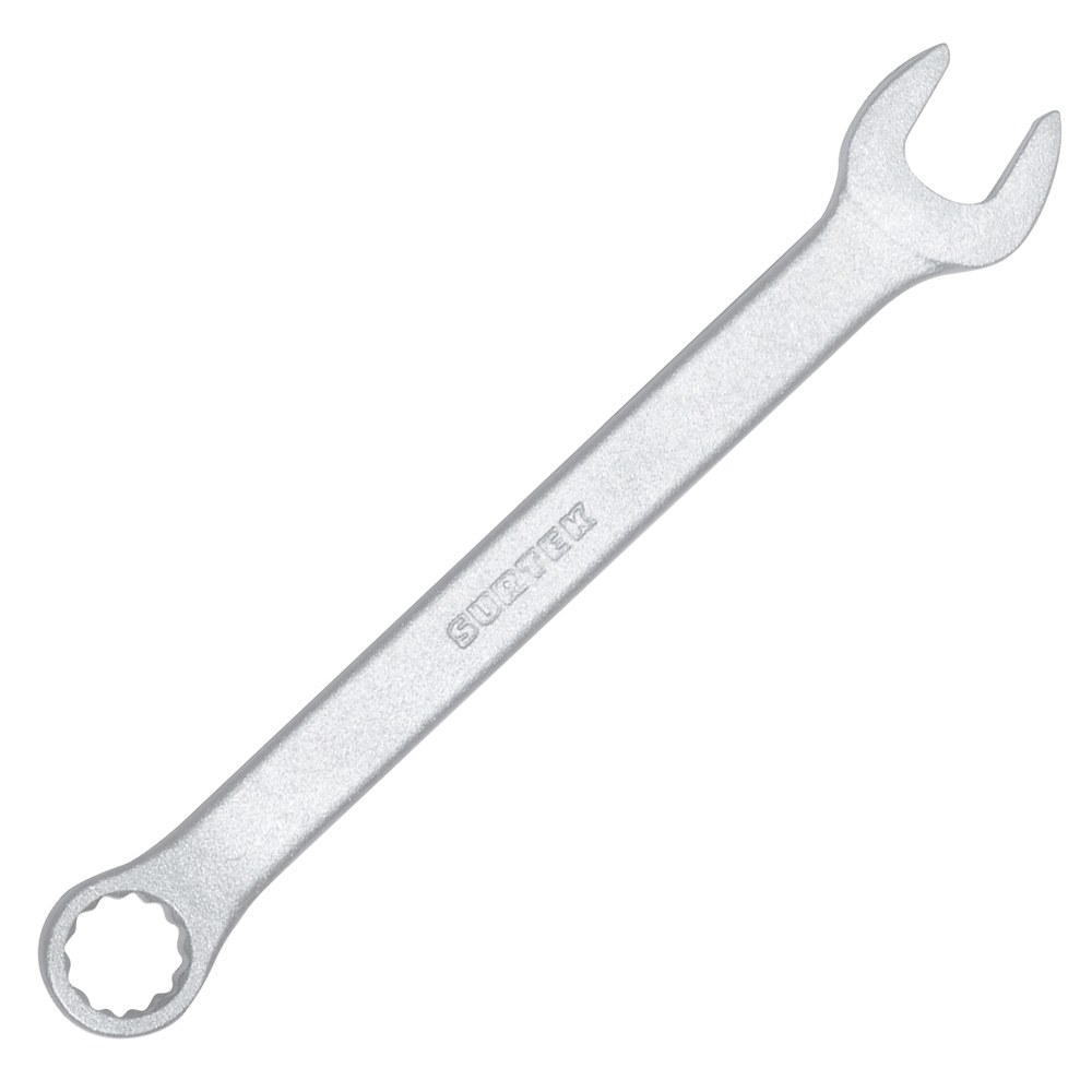 Llave combinada satinada en pulgadas, 12 puntas, 11/16" Surtek