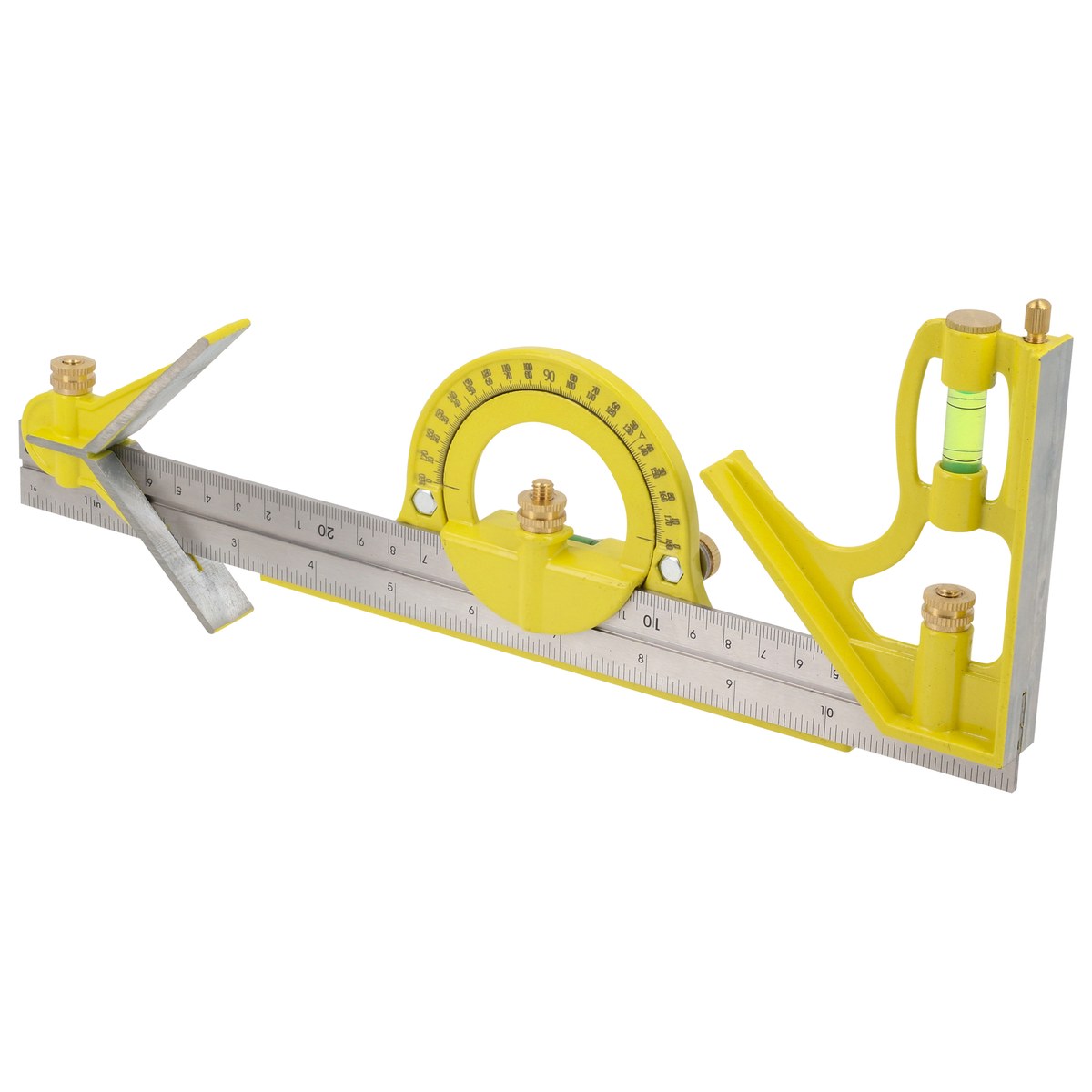 Escuadra de 7 combinaciones con 3 cabezas maquinadas 12" Surtek - Imagen 2