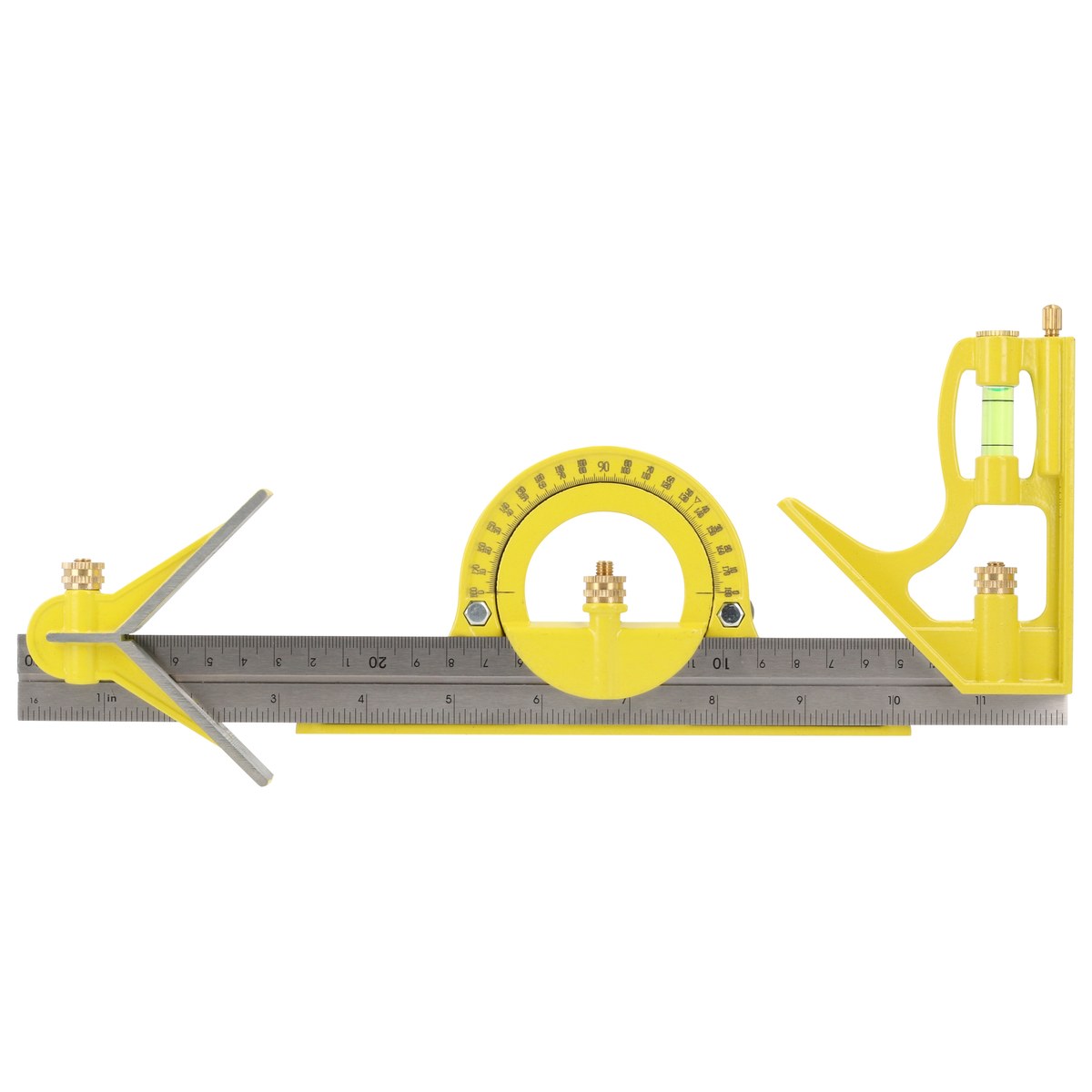 Escuadra de 7 combinaciones con 3 cabezas maquinadas 12" Surtek - Imagen 4