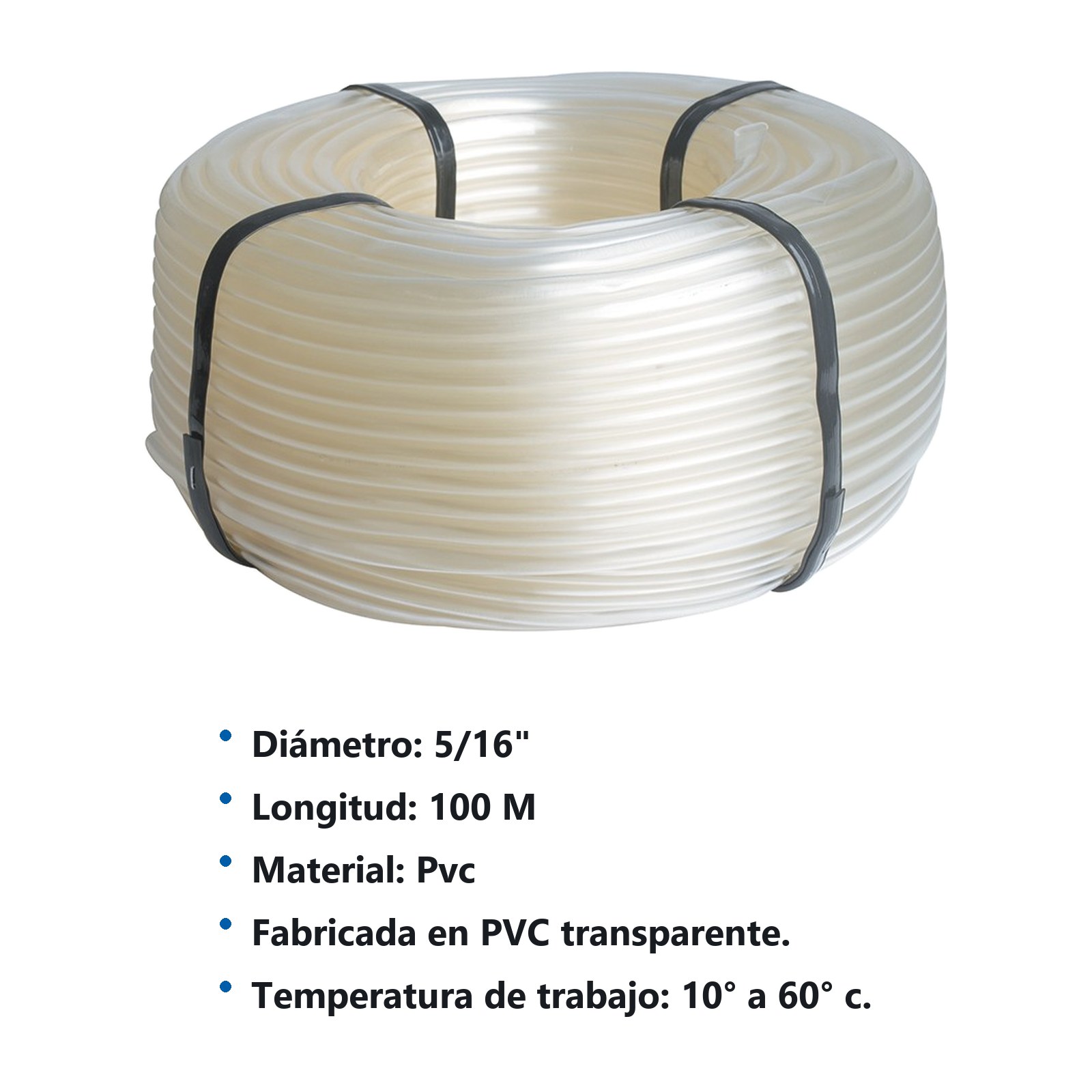 Manguera de nivel en rollo 5/16", 100 m Surtek - Imagen 2