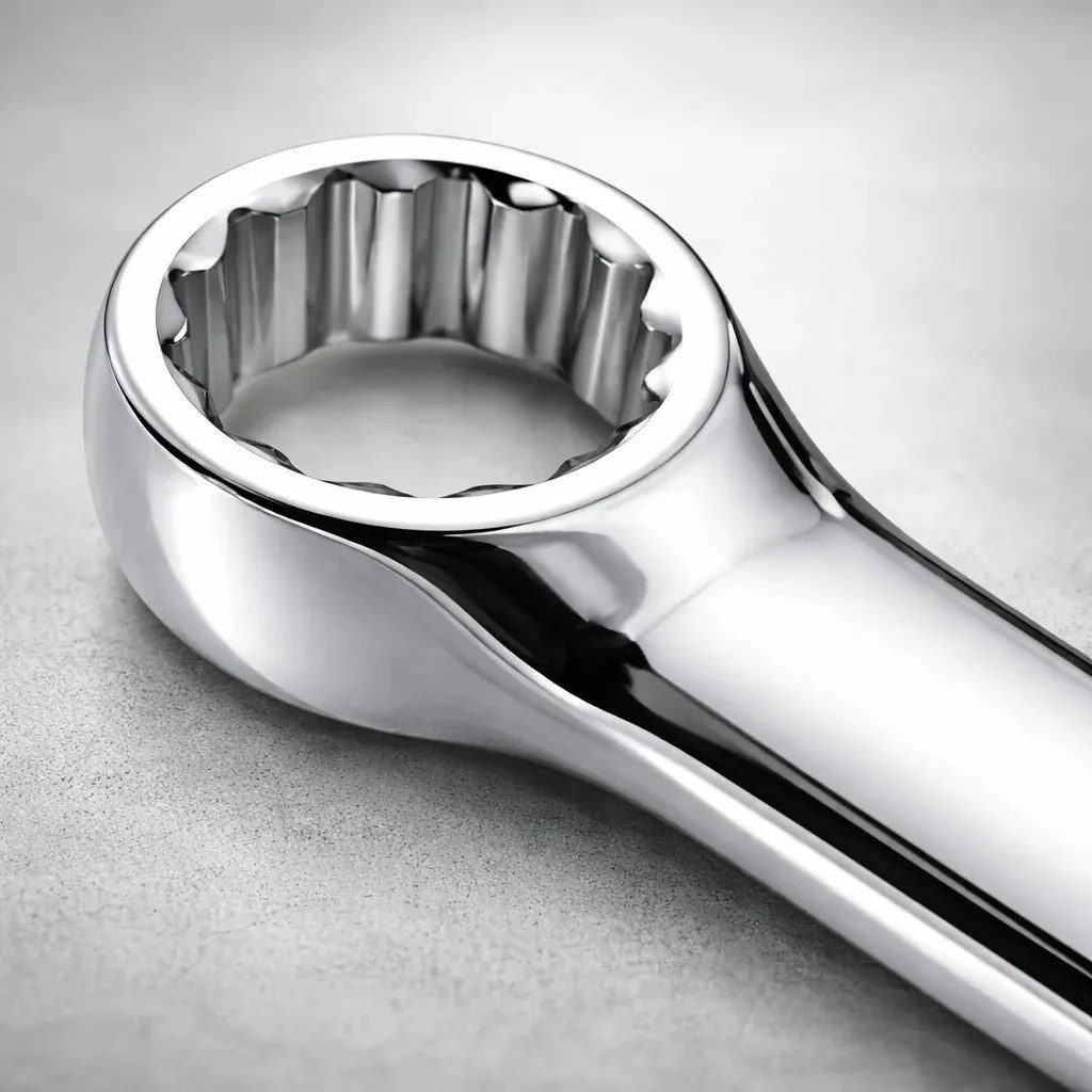 Llave combinada pulido espejo métrica, 12 puntas, 24 mm Urrea - Imagen 2