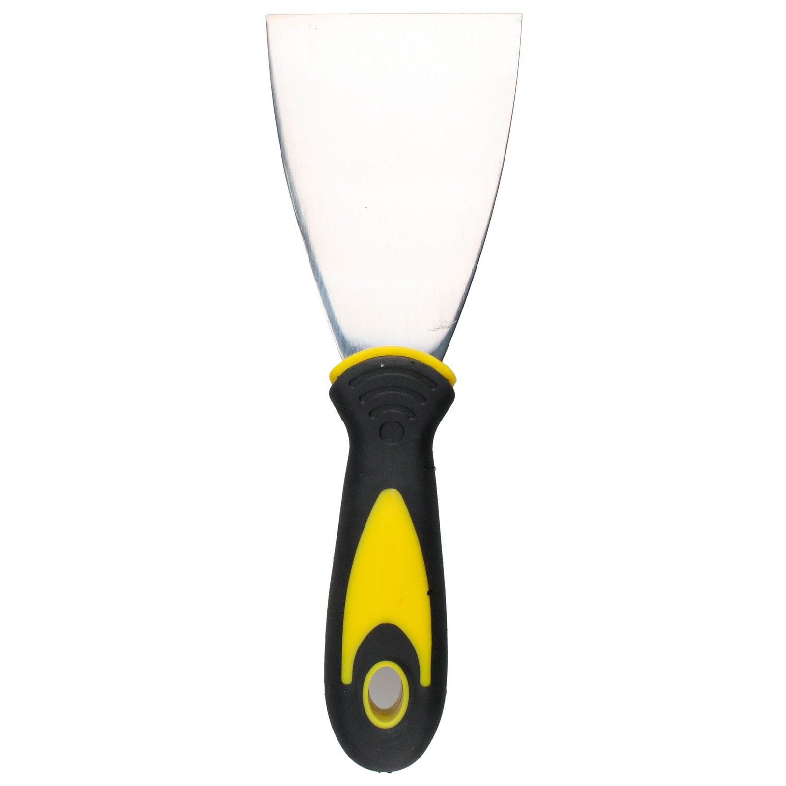 Espátula flexible de acero de alto carbón con mango bimaterial 3" Surtek - Imagen 3