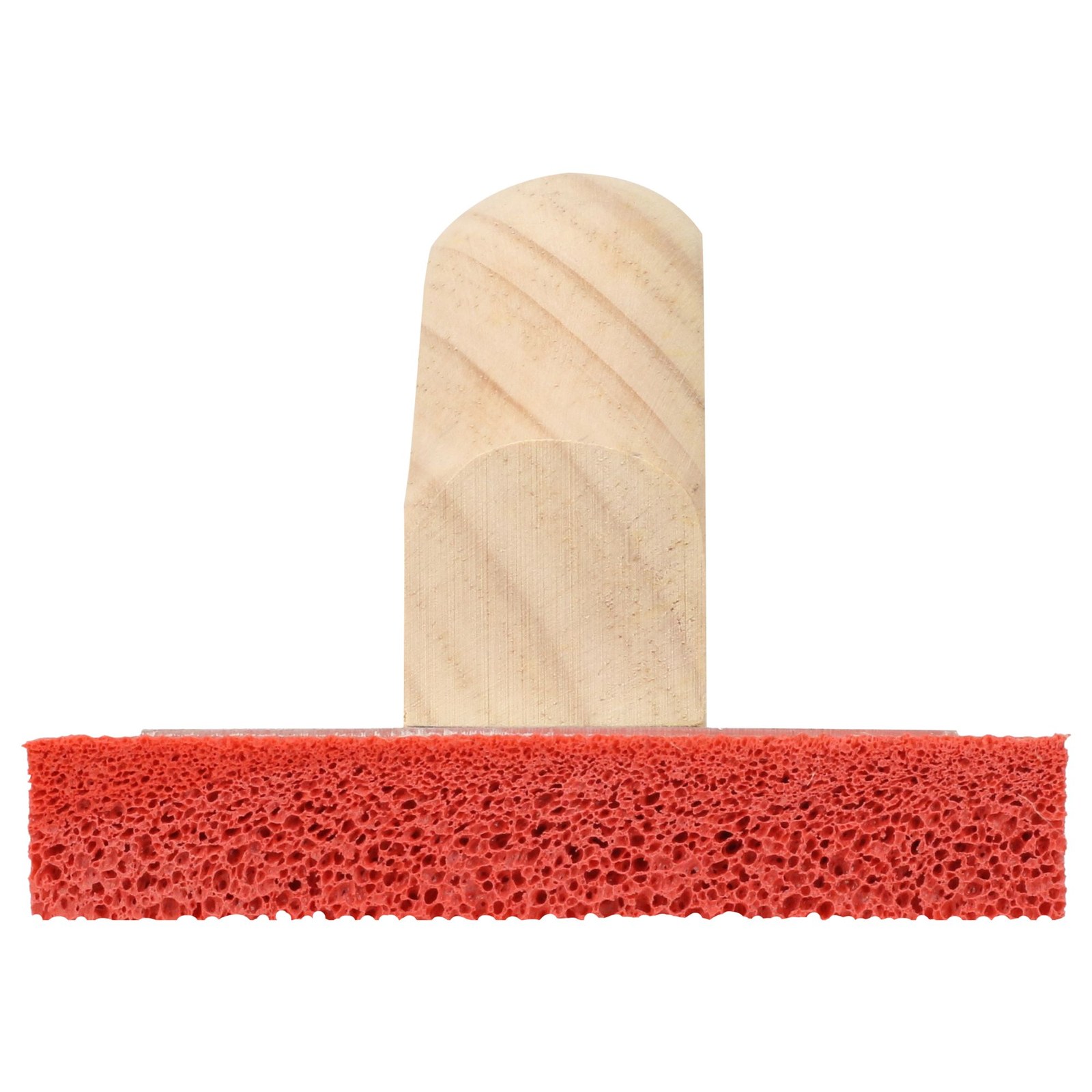 Flota de esponja acabado áspero con mango de madera 9-1/2" x 4" x 3/4" Surtek - Imagen 3