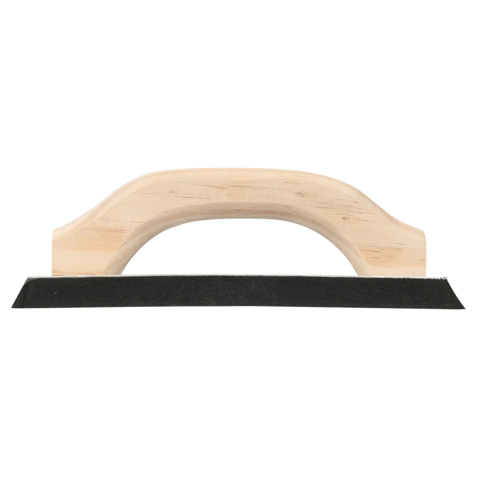 Flota de hule acabado liso con mango de madera 9-1/2" x 4" x 5/8" Surtek - Imagen 3