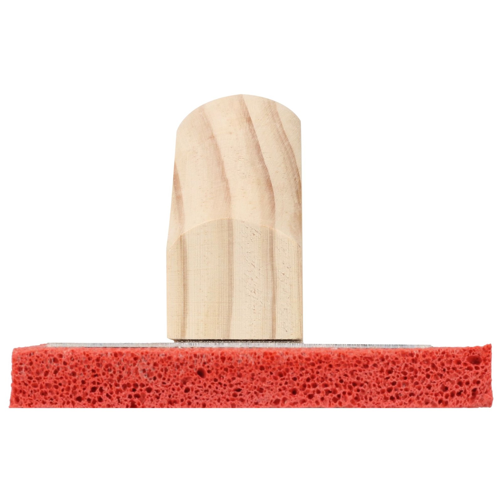 Flota de esponja acabado áspero con mango de madera 12" x 4" x 1/2" Surtek - Imagen 3