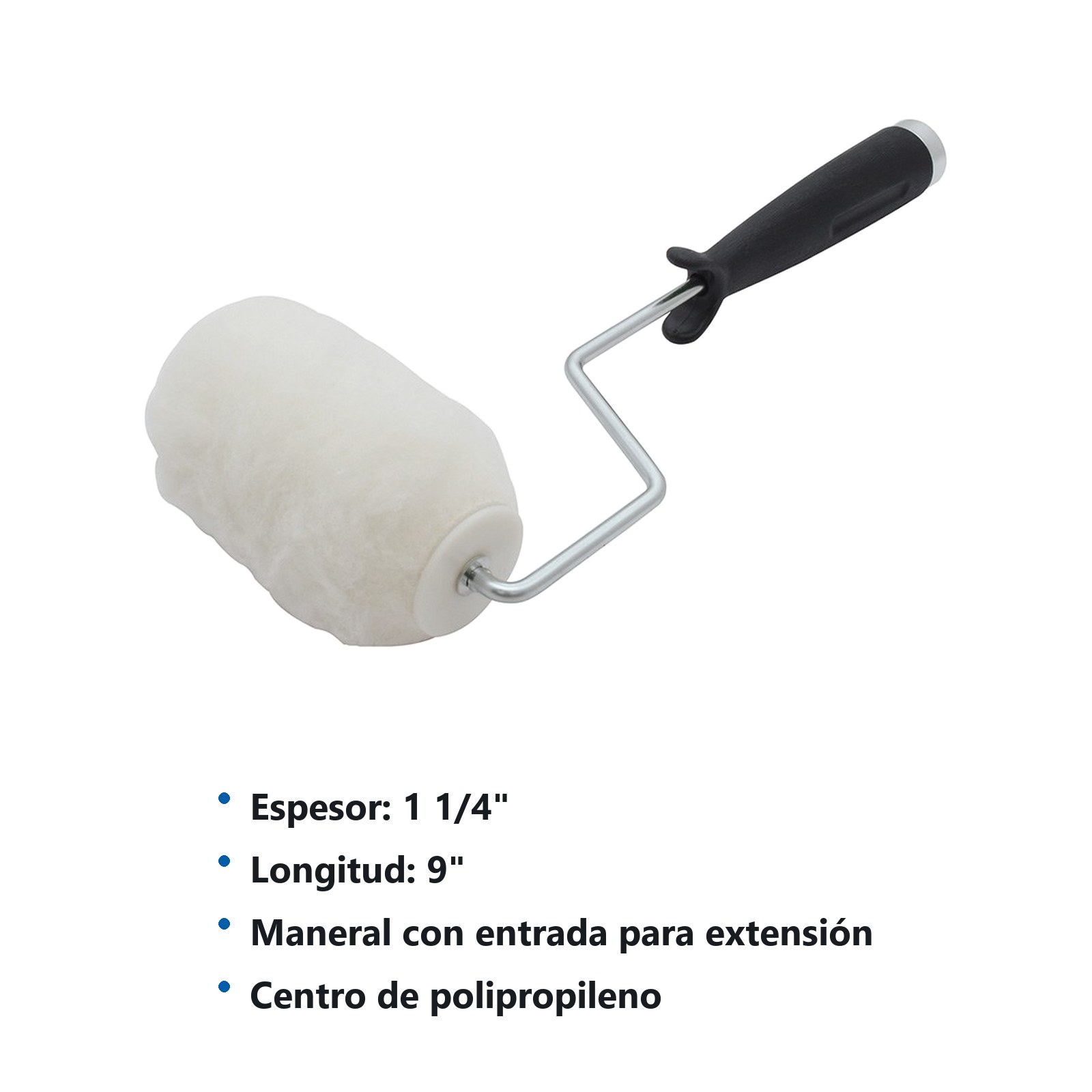 Rodillo para pintar de poliéster 9" x 1-1/4" Surtek - Imagen 2