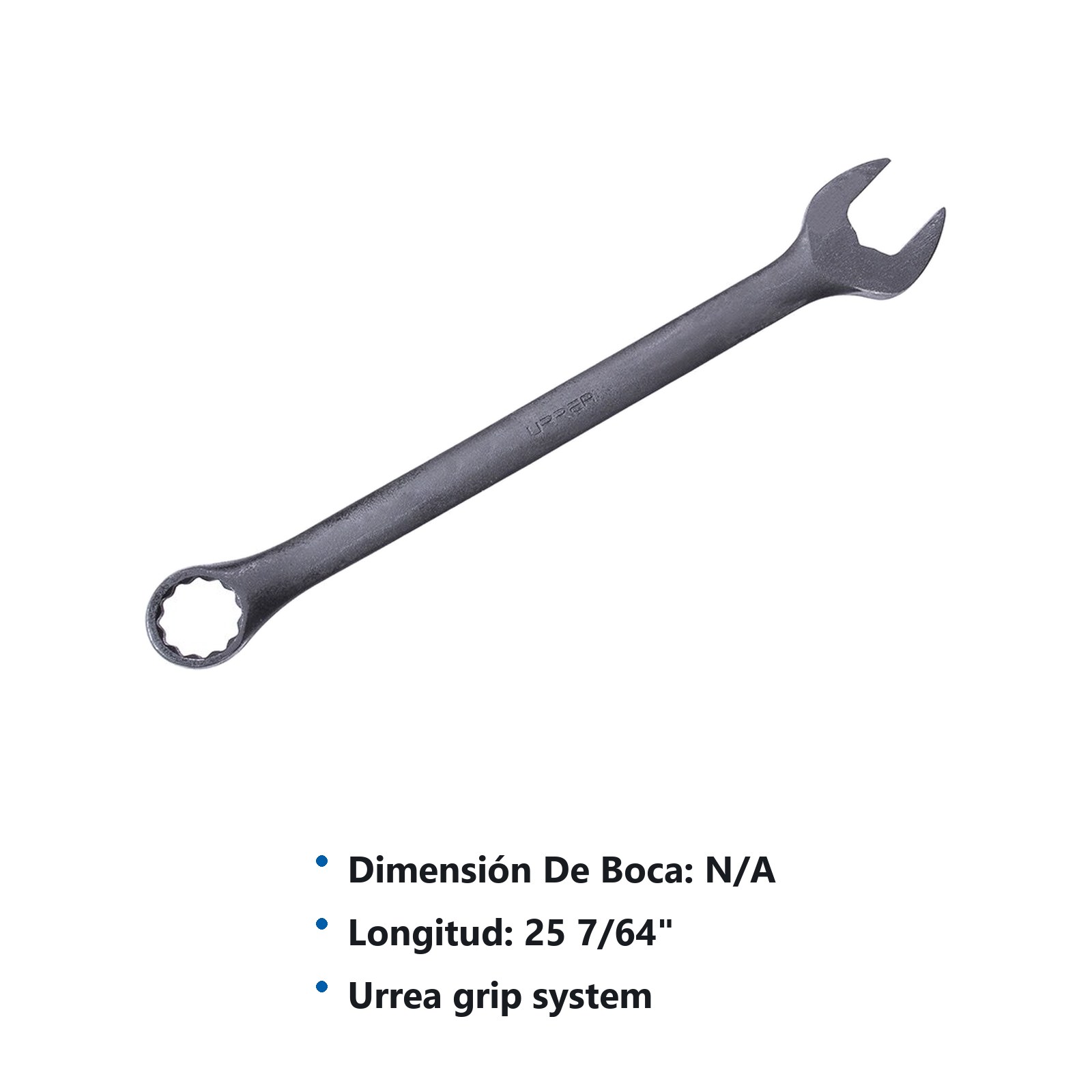 Llave combinada fosfatizada en pulgadas, 12 puntas, 1-13/16" Urrea - Imagen 2