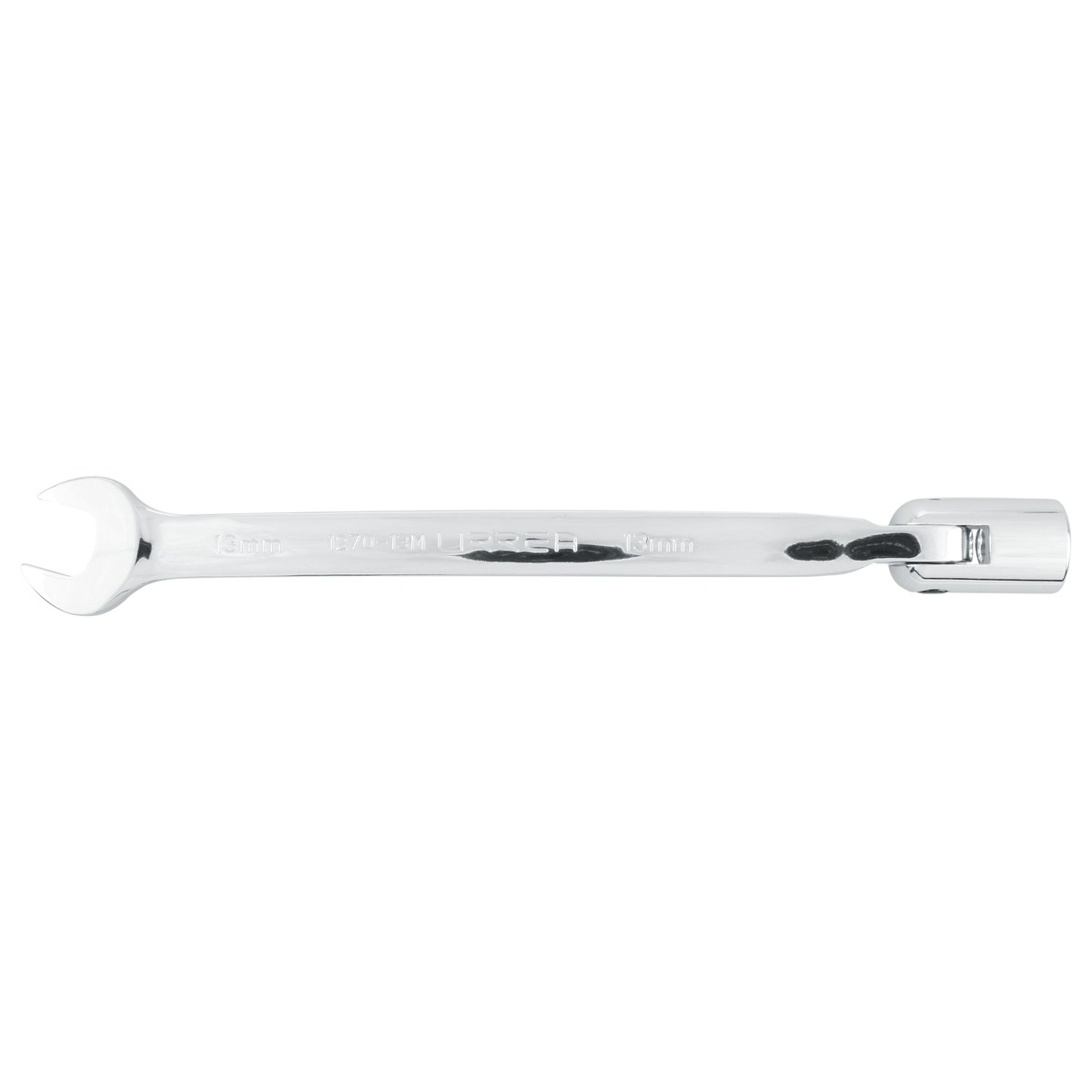 Llave combinada flexible pulido espejo métrica, 12 puntas, 13 mm Urrea - Imagen 2