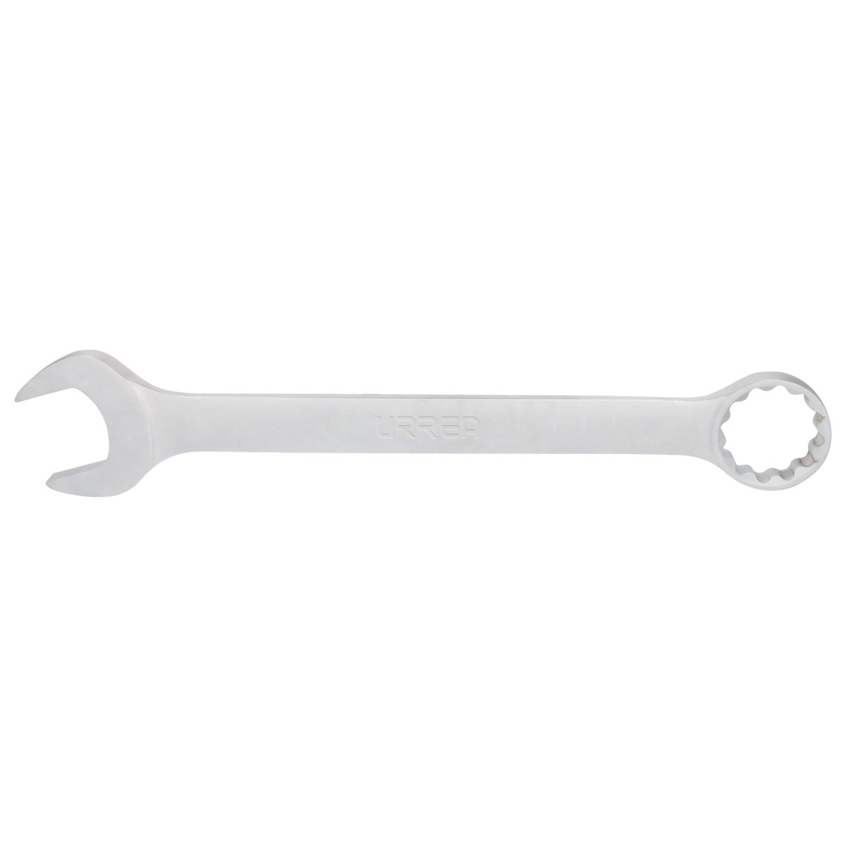 Llave combinada jumbo satinada en pulgadas, 12 puntas, 2-7/16" Urrea