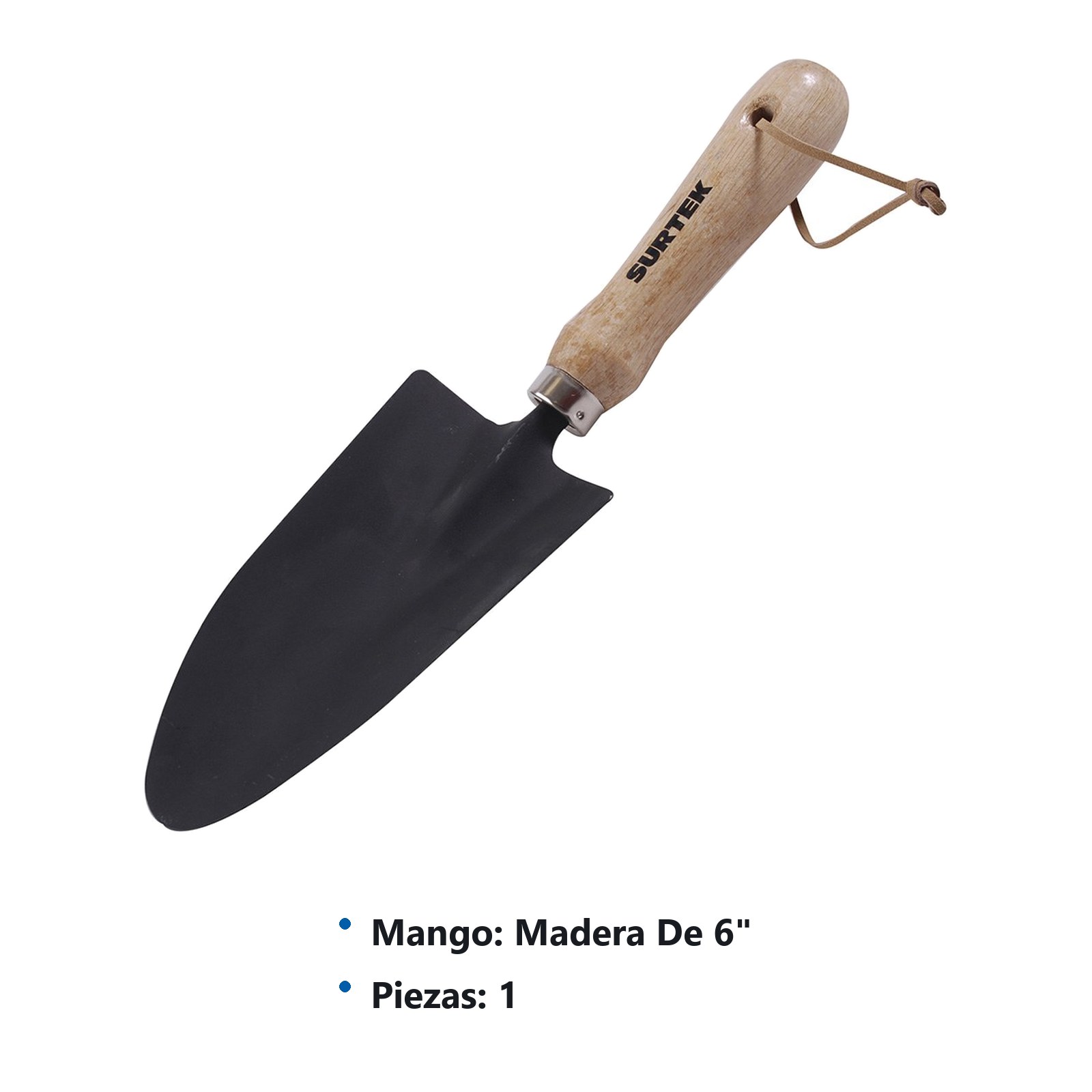 Cucharita para jardín con mango 6" Surtek - Imagen 3
