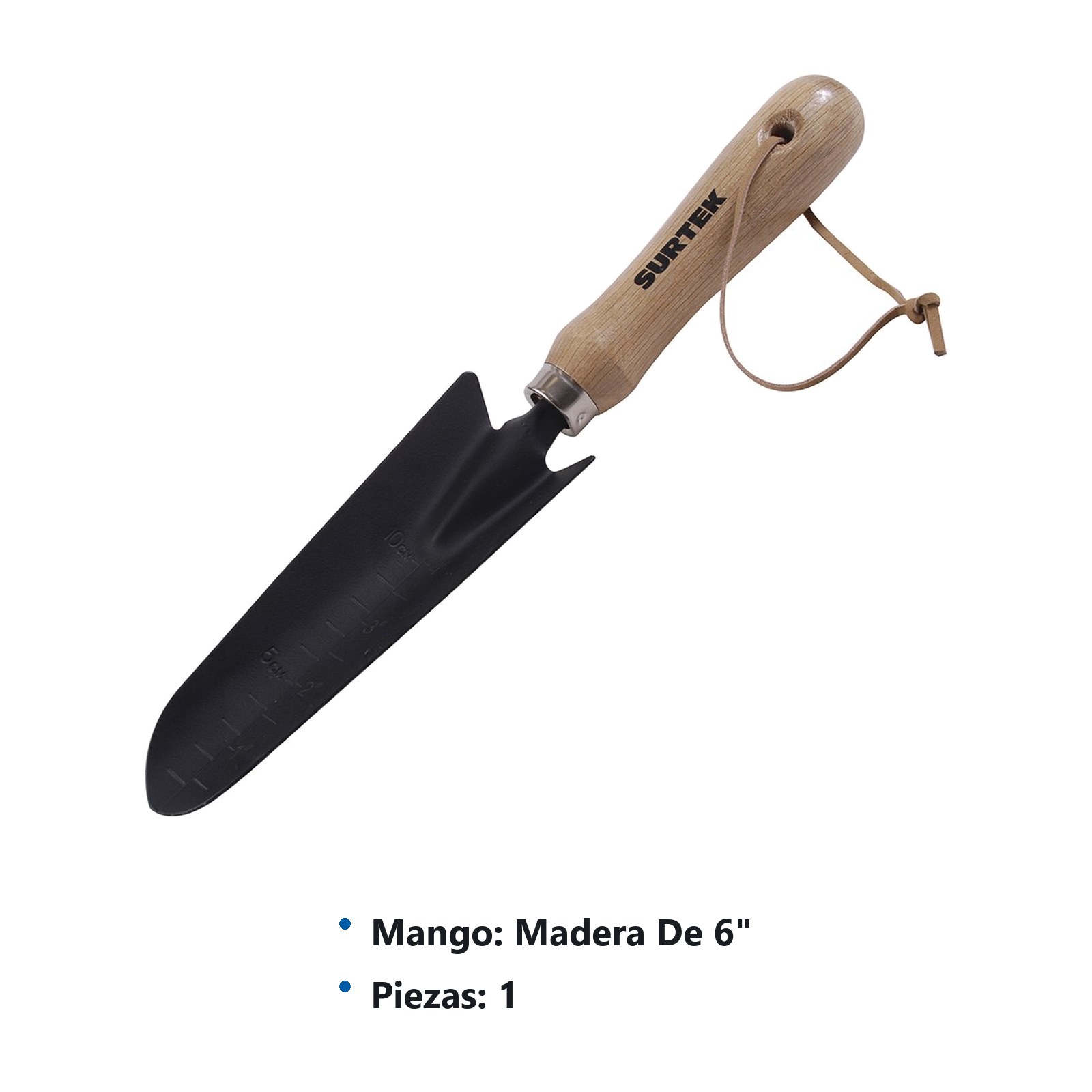 Trasplantador para jardín con mango 6" Surtek - Imagen 2