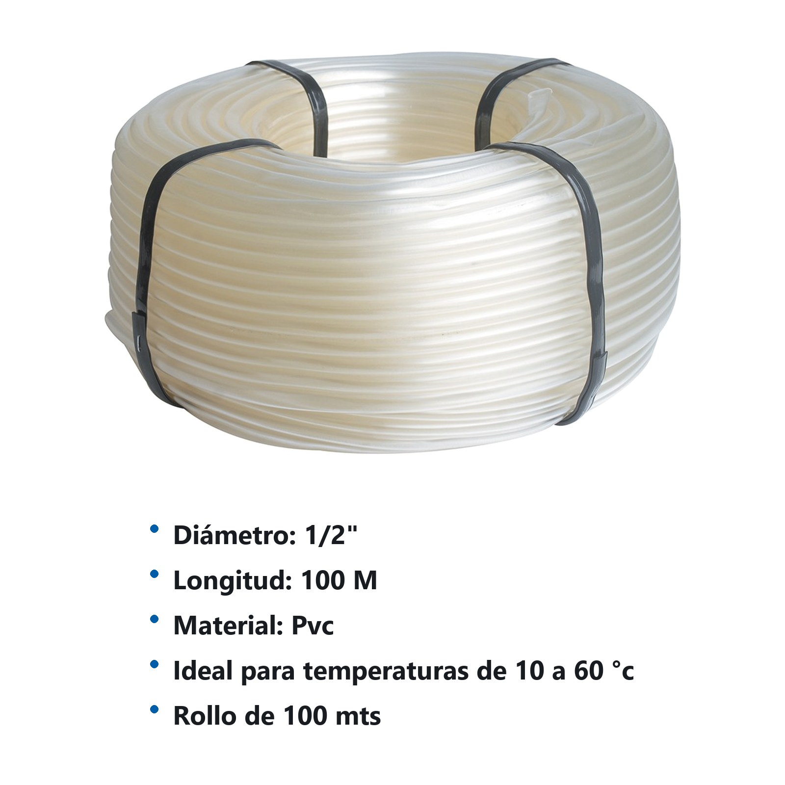 Manguera industrial en rollo 1/2" x 100 m Surtek - Imagen 2
