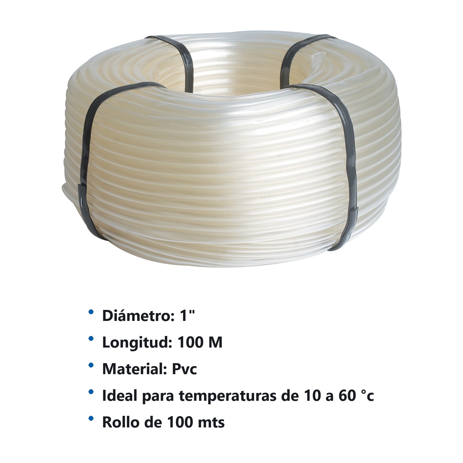 Manguera industrial en rollo 1" x 100 m Surtek - Imagen 2