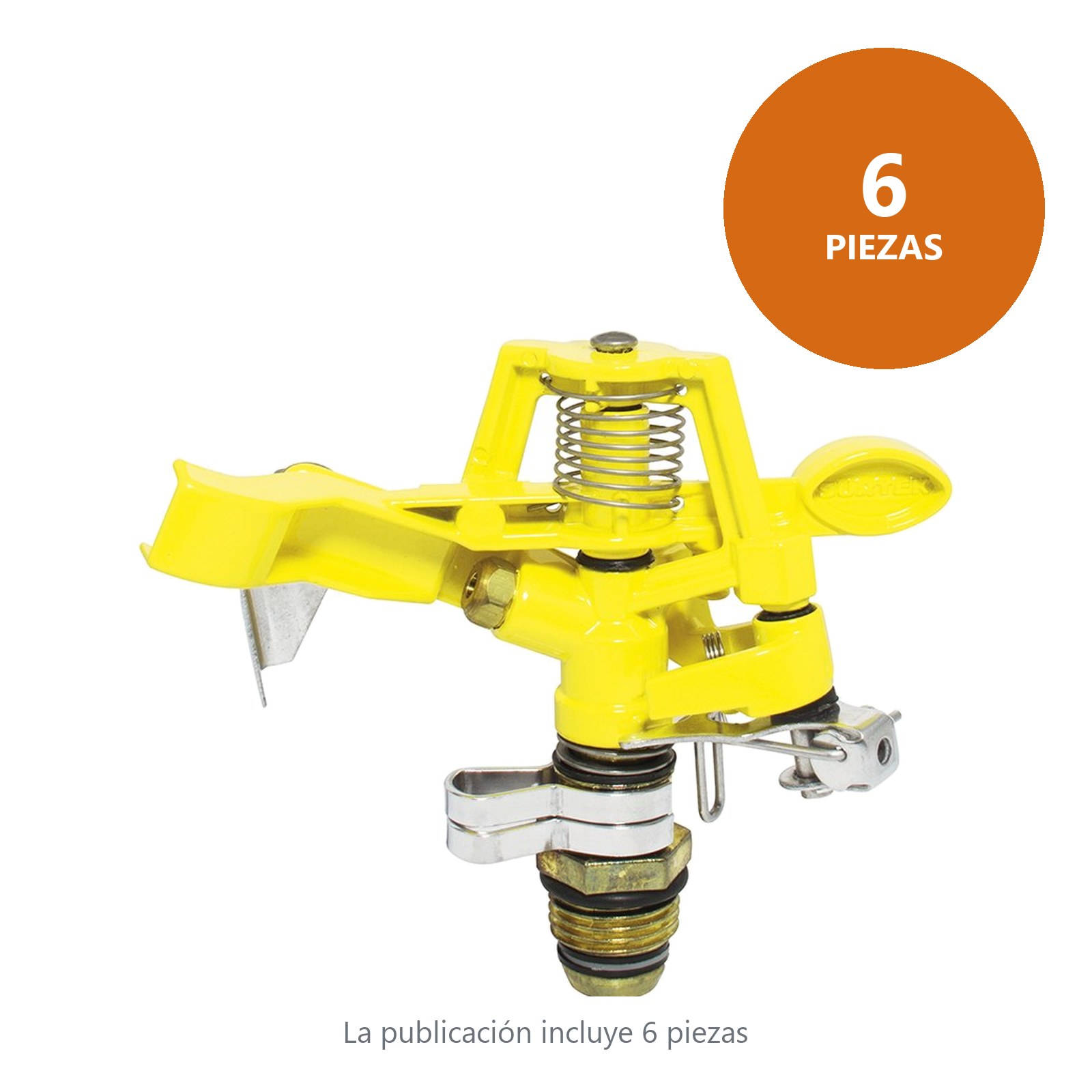 Aspersor metálico regulable por pulsación 3/4" GHT Surtek - Imagen 3