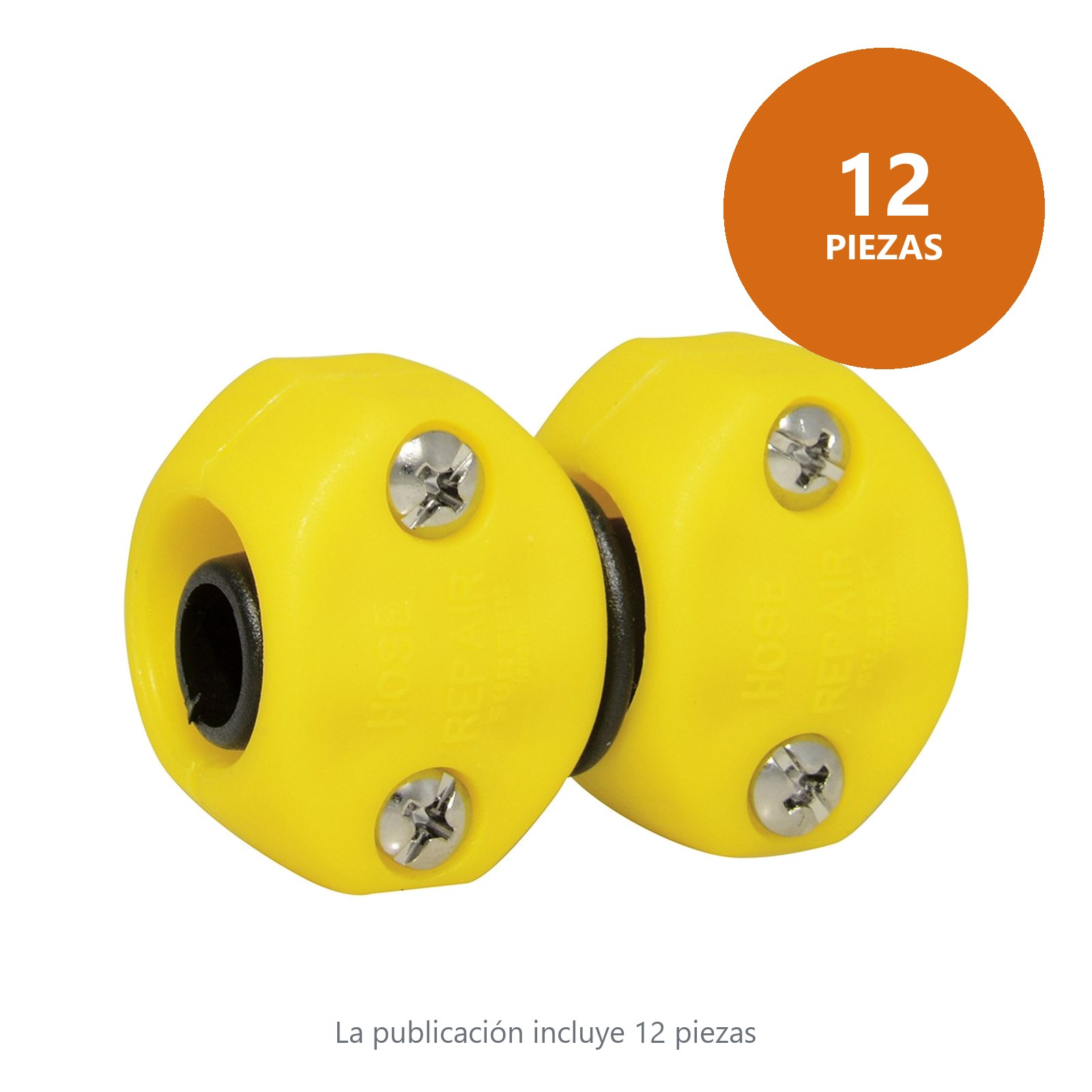 Reparador para manguera de riego plástico, 5/8" a 3/4" Surtek - Imagen 2