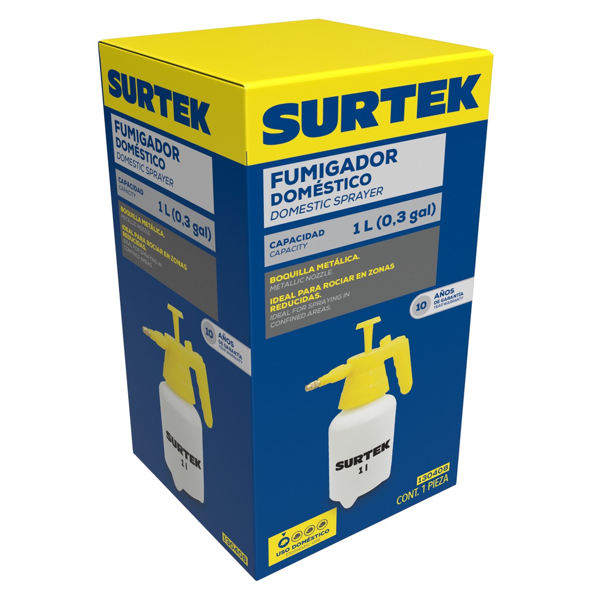 Fumigador doméstico 1L Surtek - Imagen 2