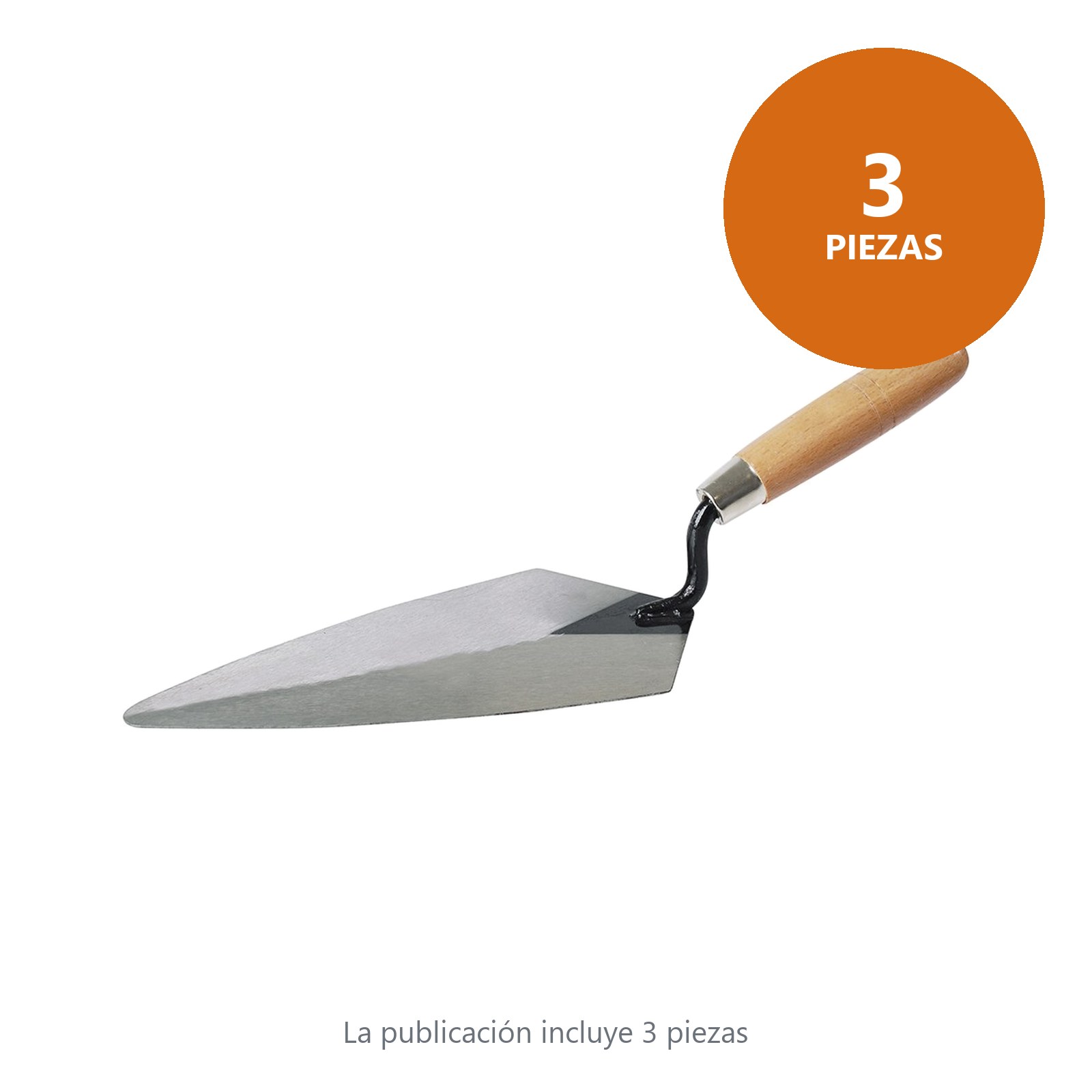 Cuchara tipo Philadelphia soldada 10" Foy - Imagen 2