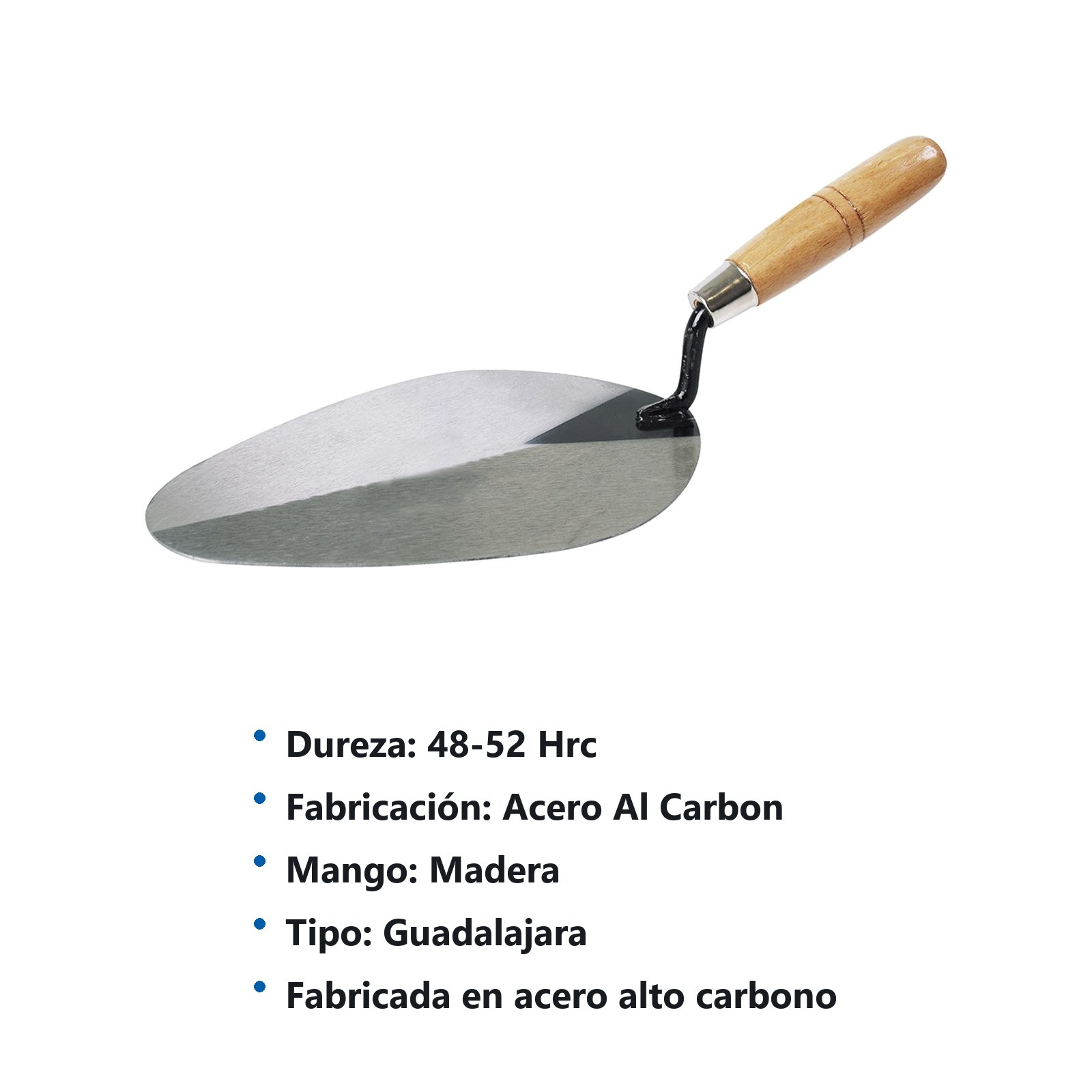 Cuchara tipo Guadalajara soldada 9" Foy - Imagen 3