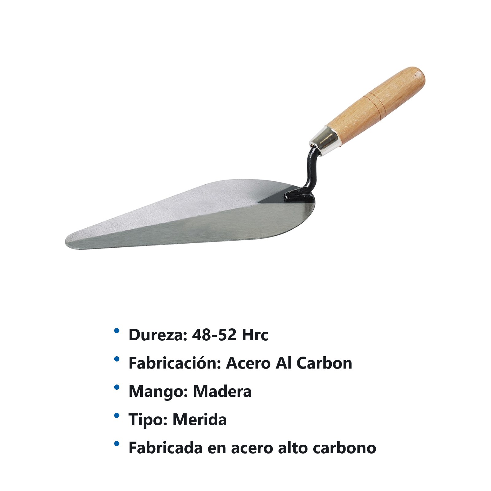 Cuchara tipo Mérida soldada 7" Foy - Imagen 3