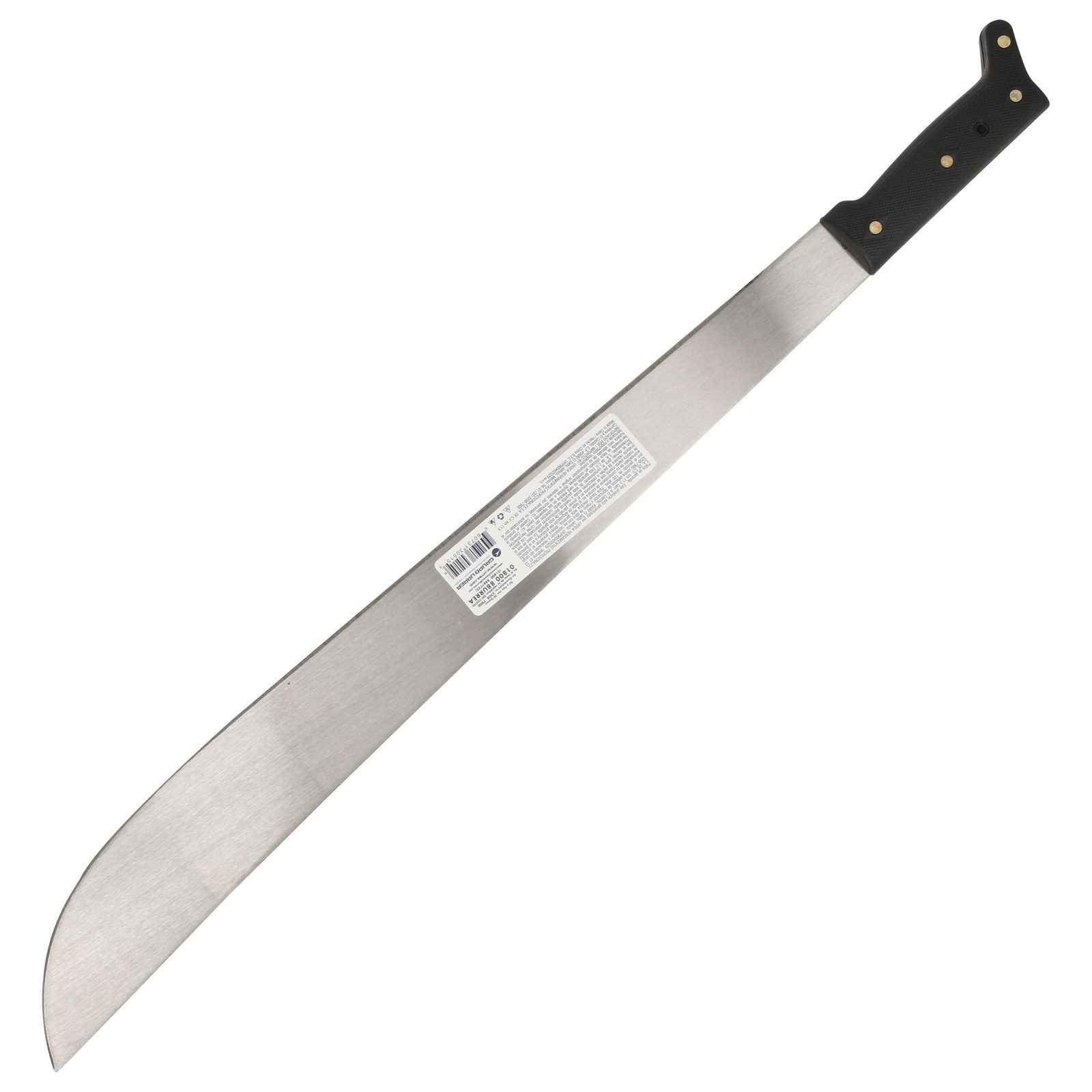 Machete troquelado con mango negro recto 22" Surtek - Imagen 2