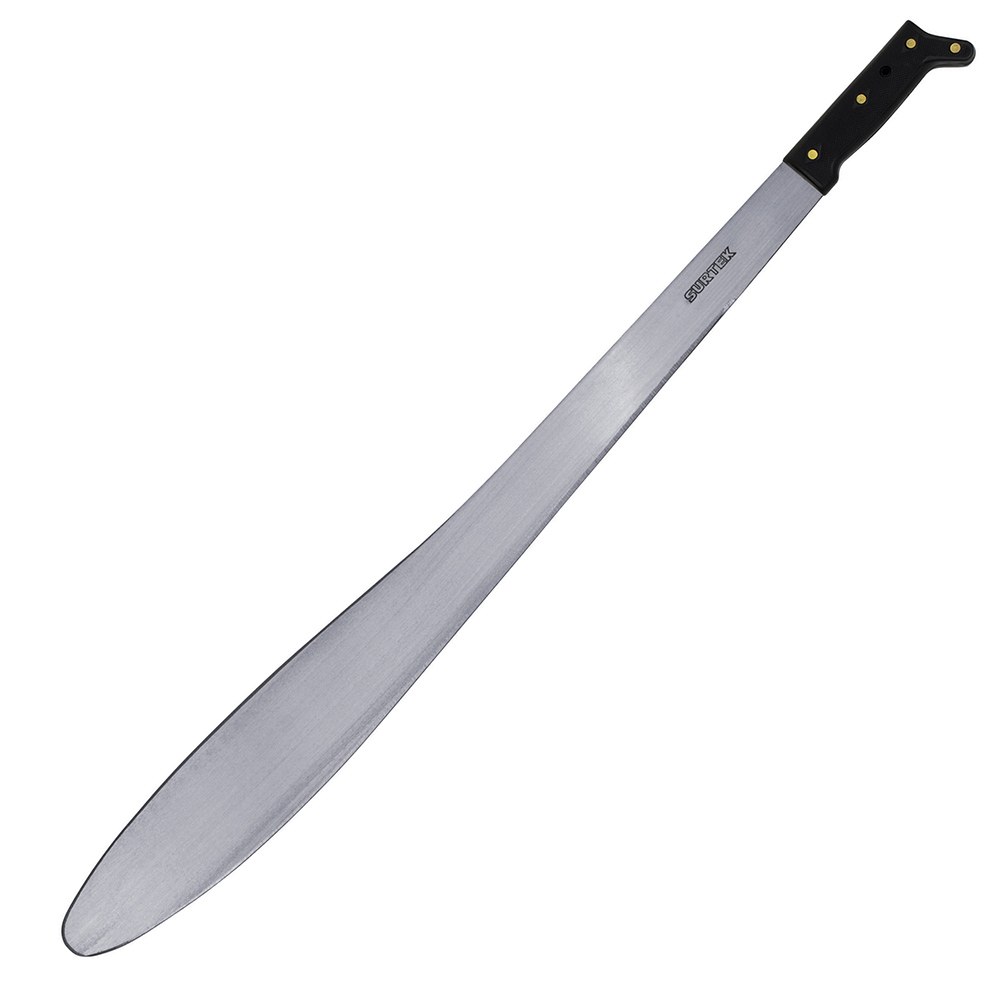 Machete troquelado con mango negro caguayano 27" Surtek