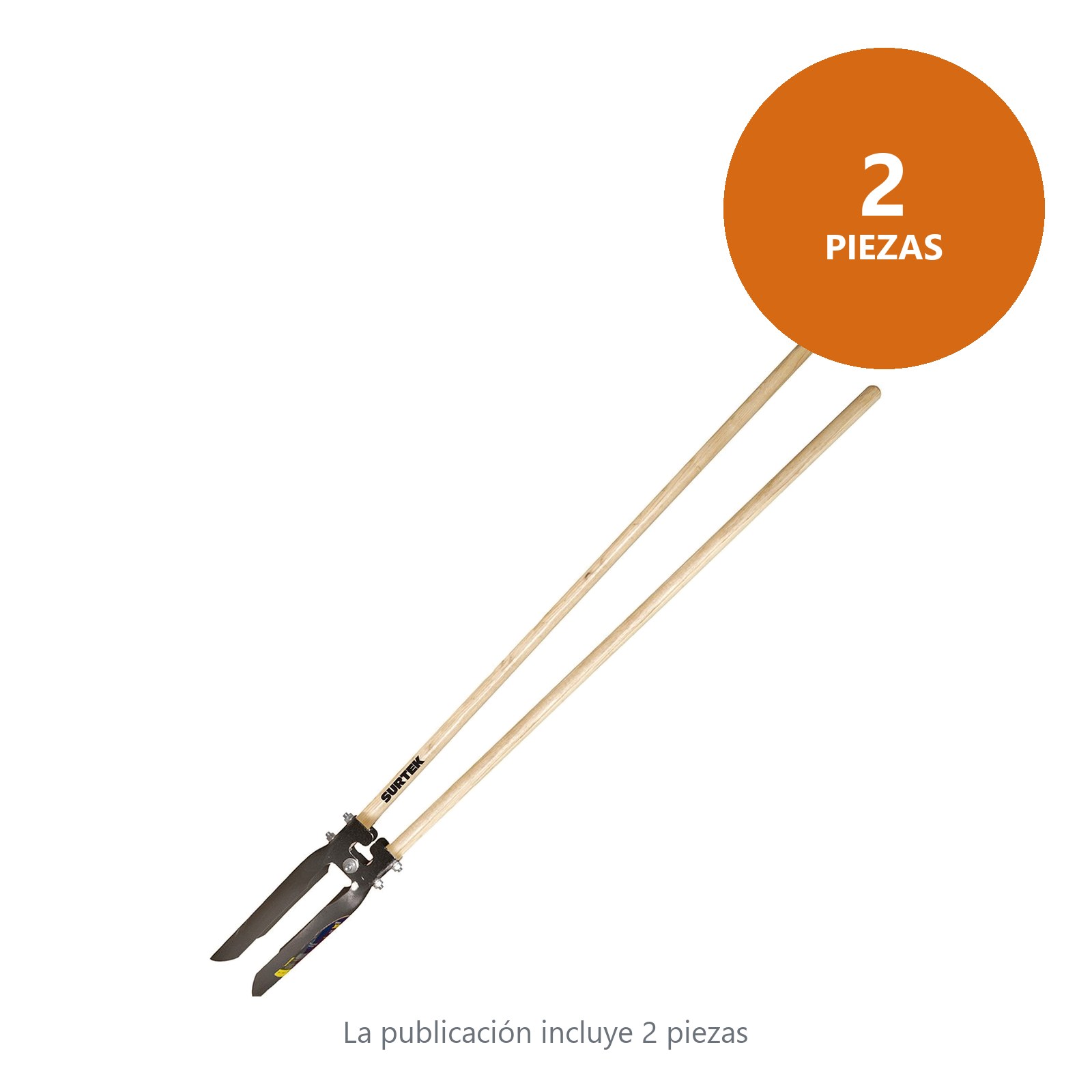 Cavahoyos con mango de fibra de vidrio 48", 6" Agrícola Surtek - Imagen 2