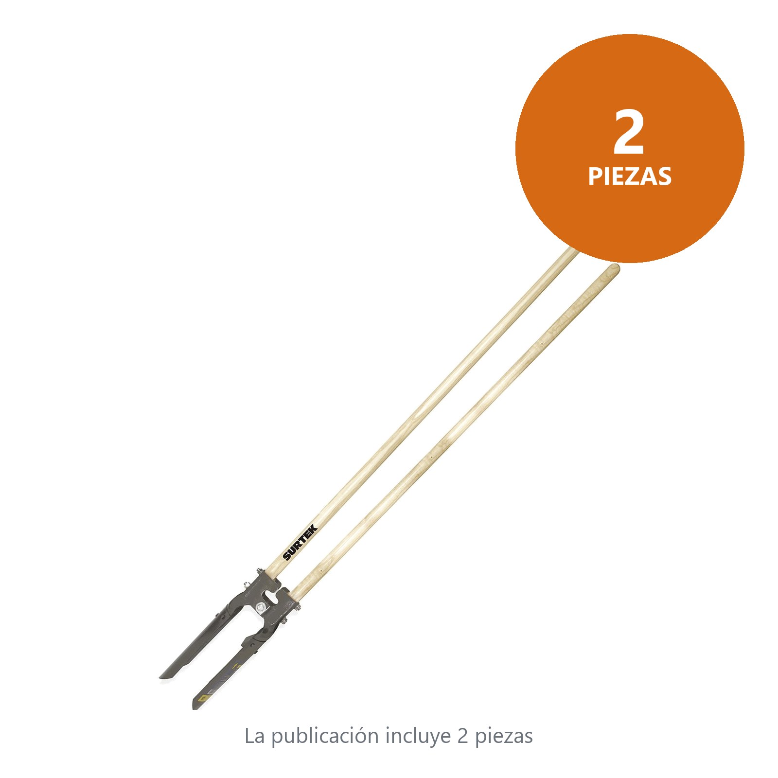 Cavahoyos con mango de fibra de vidrio 48", 6" Atlas Surtek - Imagen 4