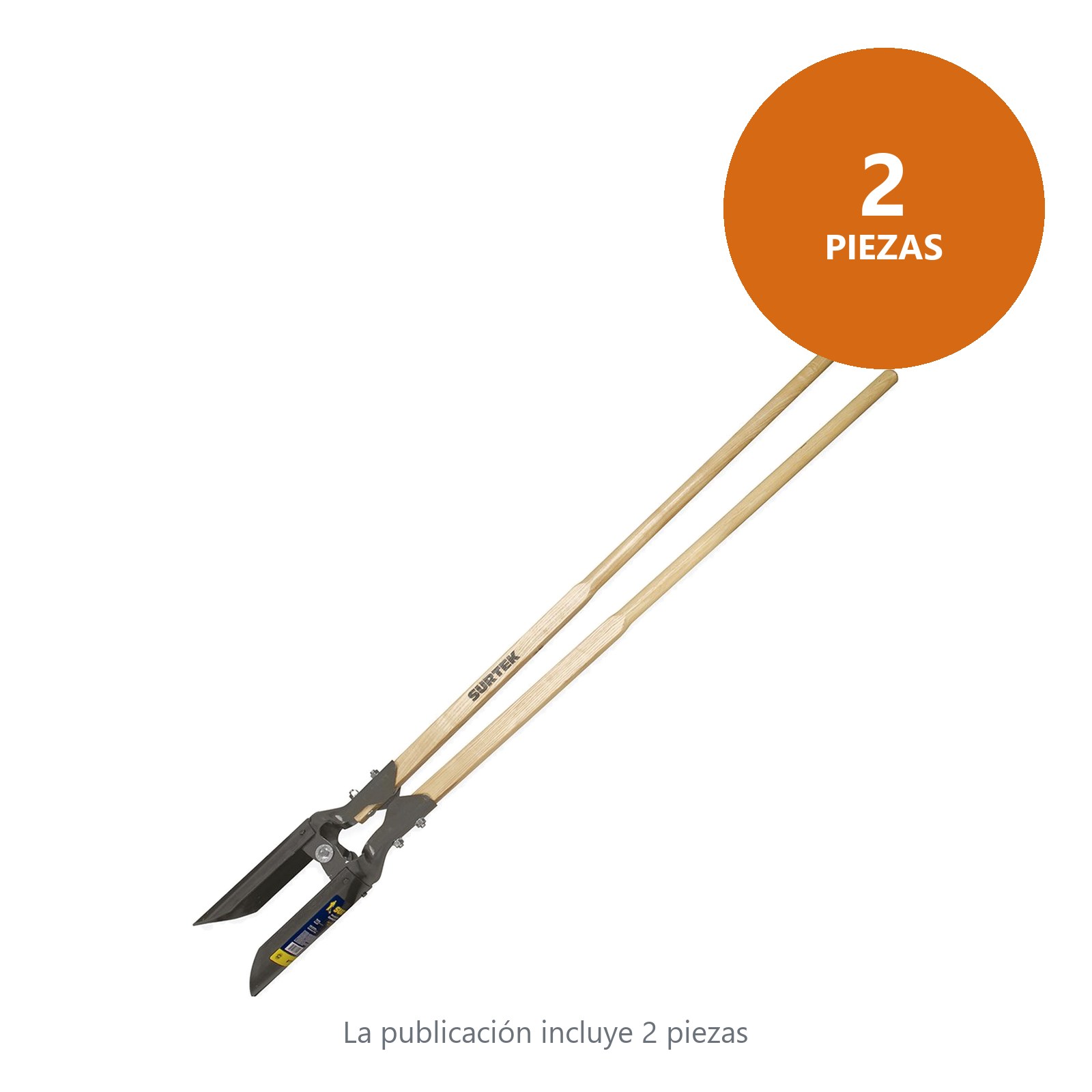 Cavahoyos con mango de fibra de vidrio 48", 6-1/2" Hércules Surtek - Imagen 2