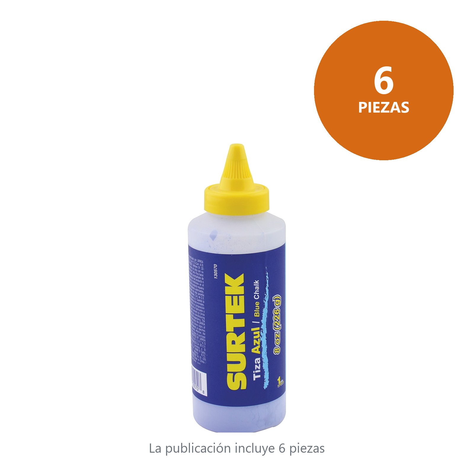 Repuesto para tiza azul 227 g Surtek - Imagen 2