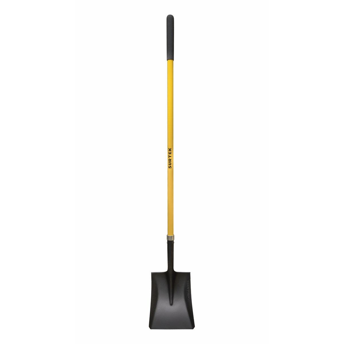 Pala con mango largo de madera, cuadrada Surtek