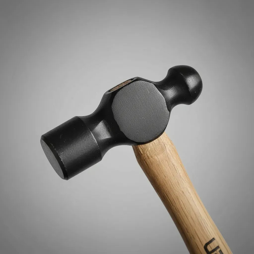 Martillo de bola black con mango de madera de 12-3/8", 8 oz Urrea - Imagen 4