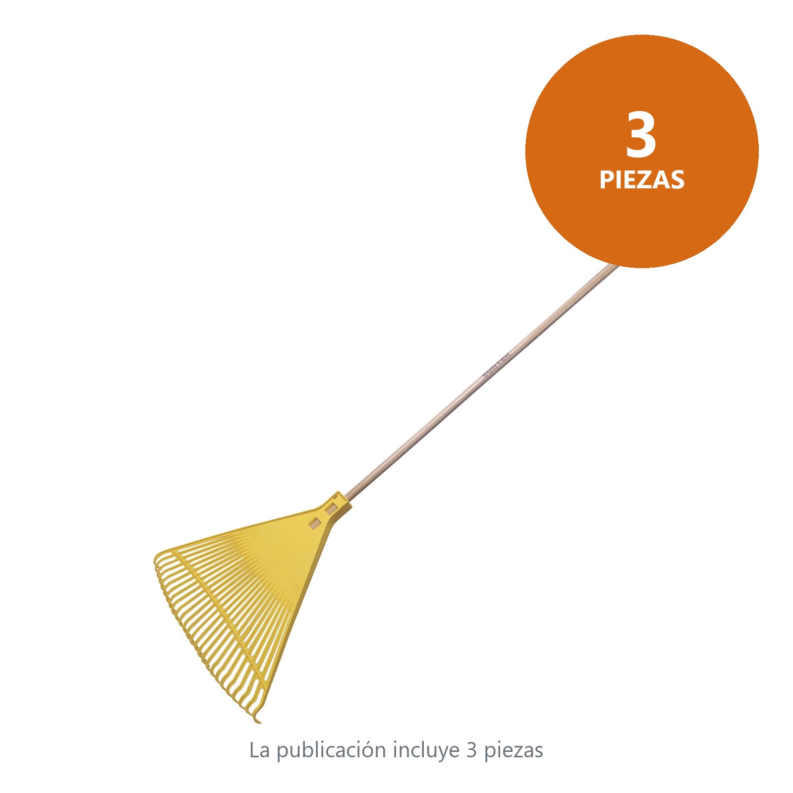 Escoba plástica de 26 dientes Surtek - Imagen 2