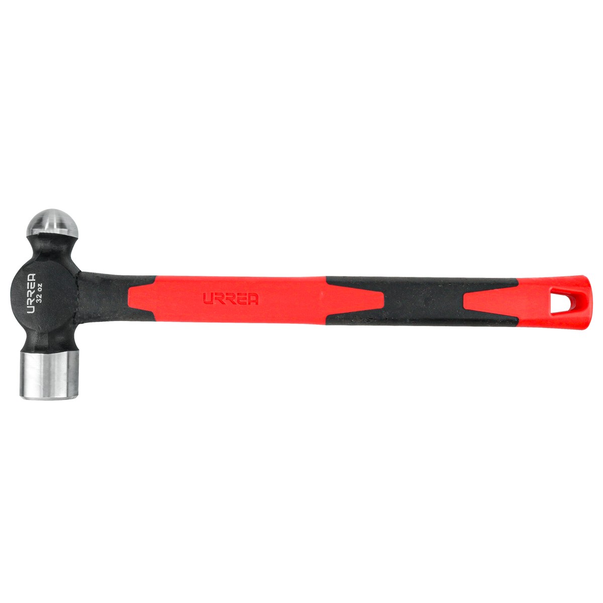 Martillo de bola maquinado con mango de fibra de vidrio largo de 15", 32 oz Urrea - Imagen 3