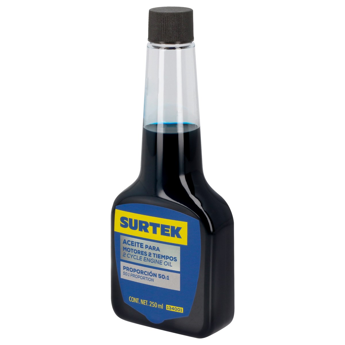 Aceite mineral dos tiempos 50:1, 250 ml Surtek - Imagen 2