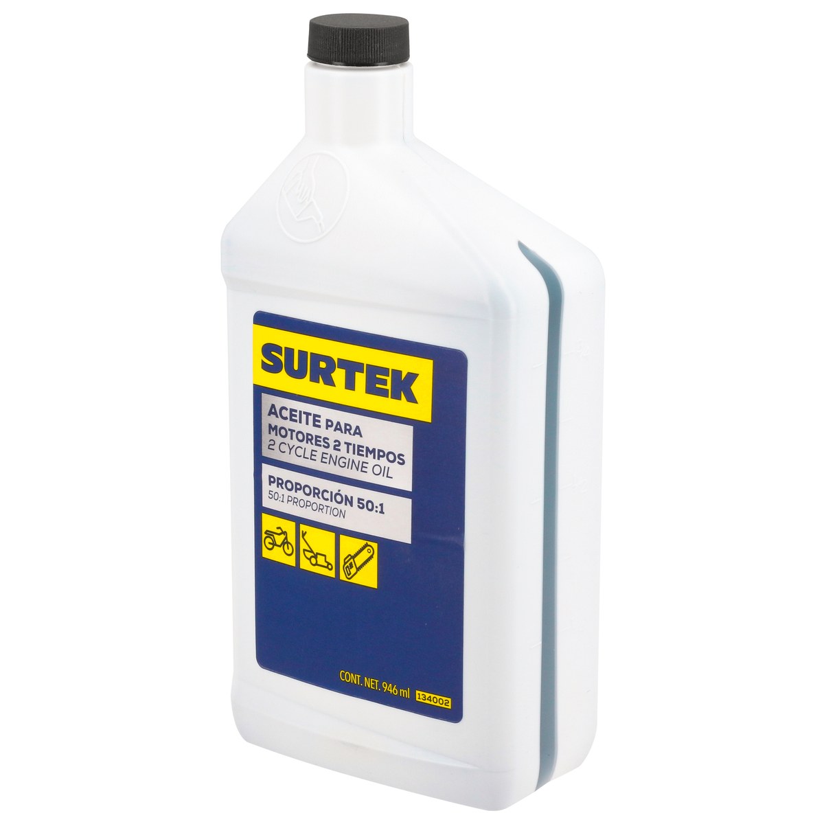 Aceite mineral dos tiempos 50:1, 946 ml Surtek - Imagen 2
