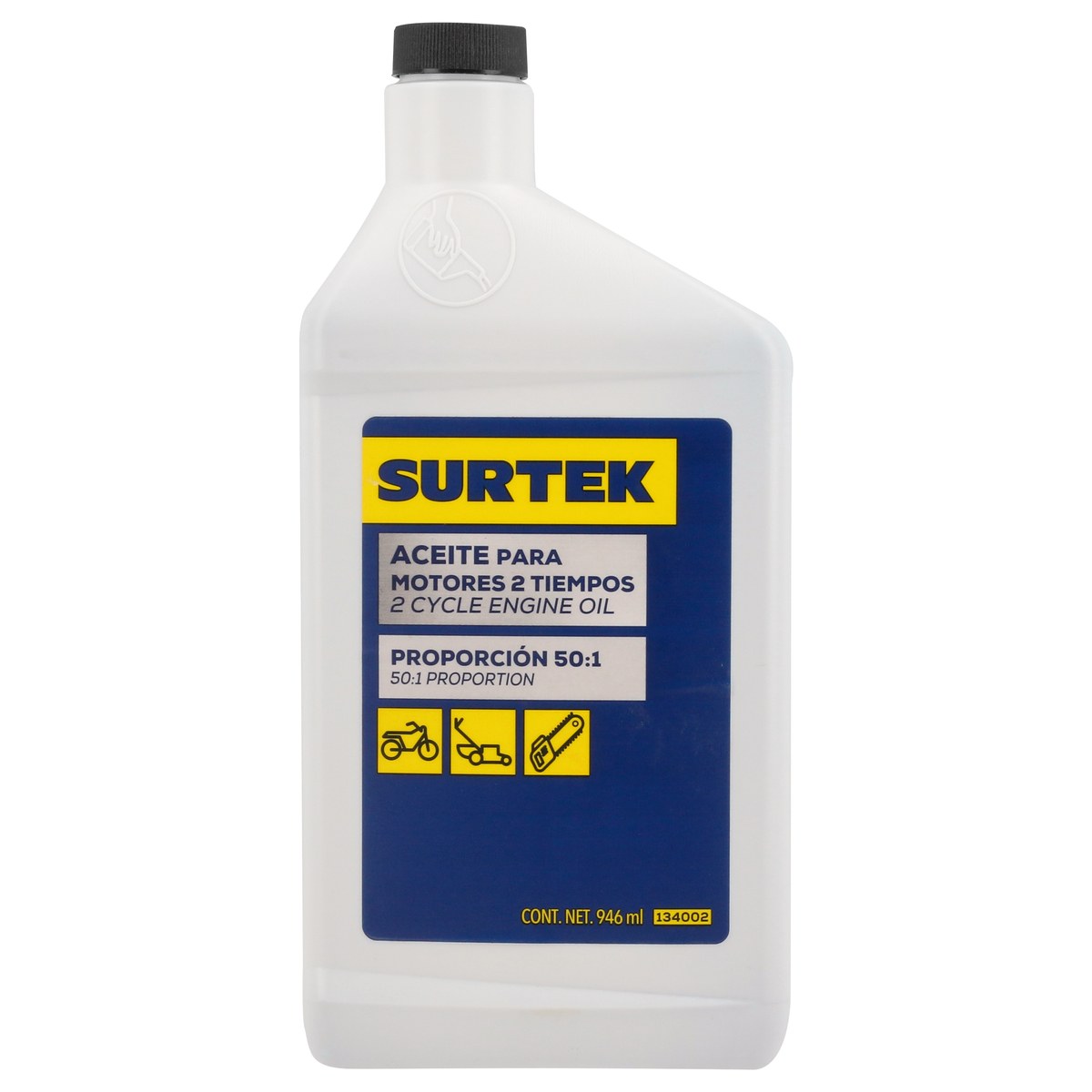 Aceite mineral dos tiempos 50:1, 946 ml Surtek - Imagen 3