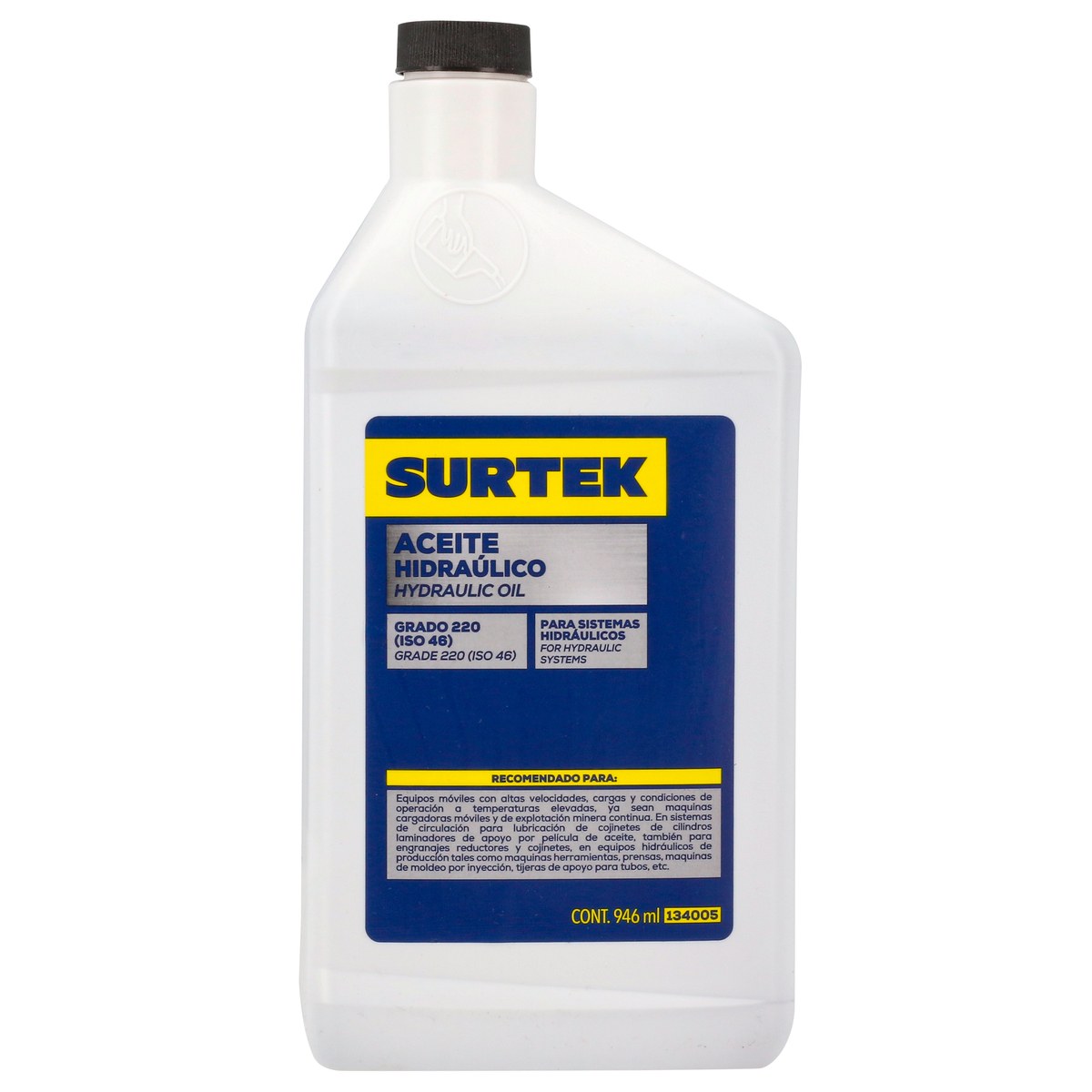 Aceite hidráulico 946 ml Surtek - Imagen 3