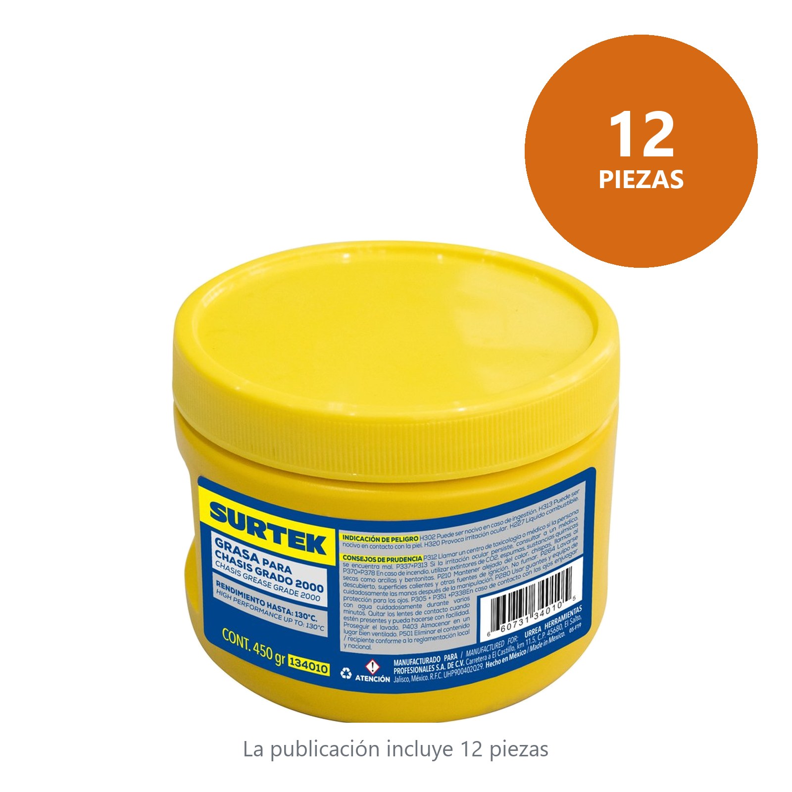 Grasa para chasis 450 gr Surtek - Imagen 3