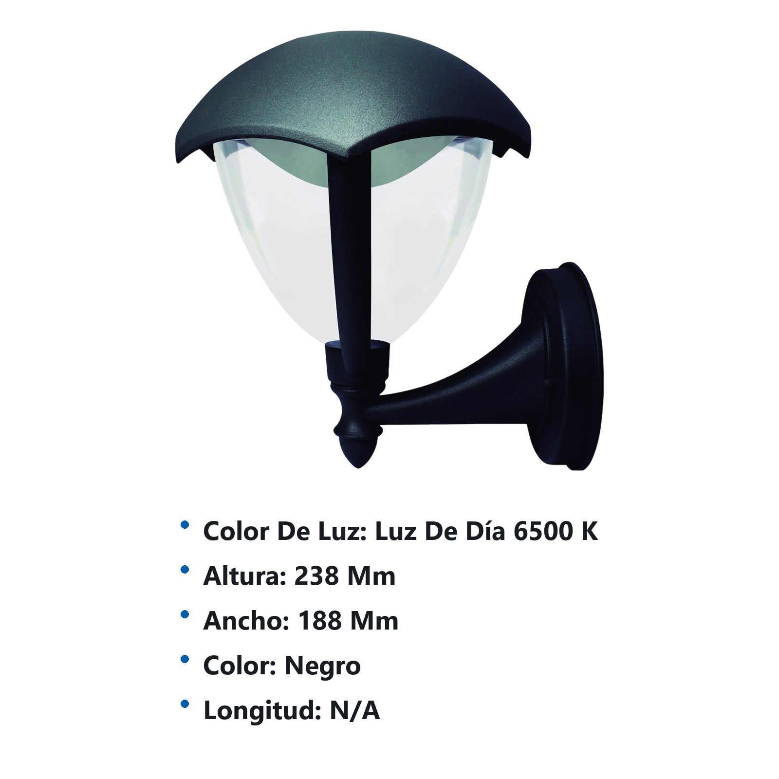 Farol de LED soportado negro 4 W de 320 lm Surtek - Imagen 2