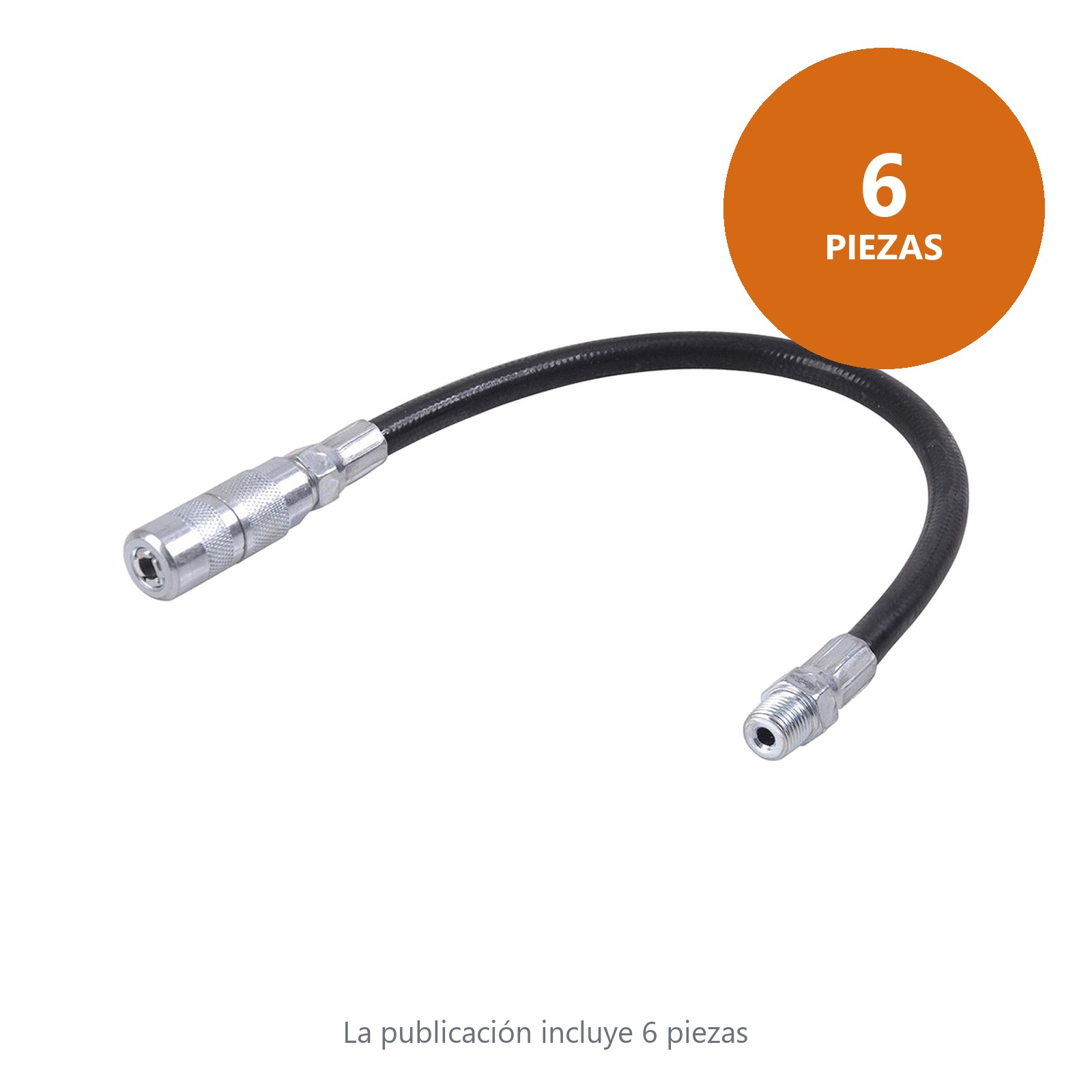 Extensión flexible para inyector de grasa 12" Surtek - Imagen 3