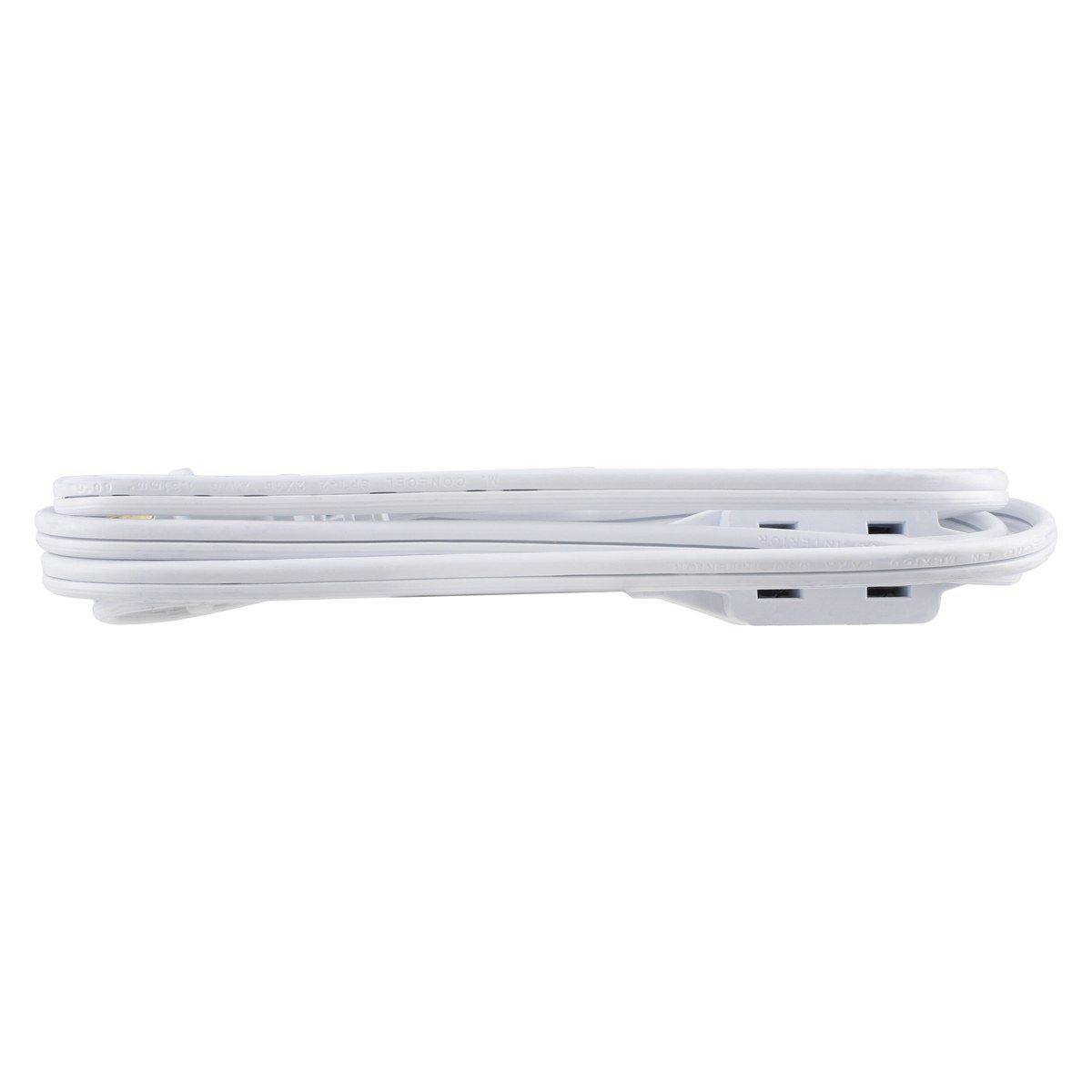 Extensión eléctrica doméstica color blanco, 2 m Surtek - Imagen 4