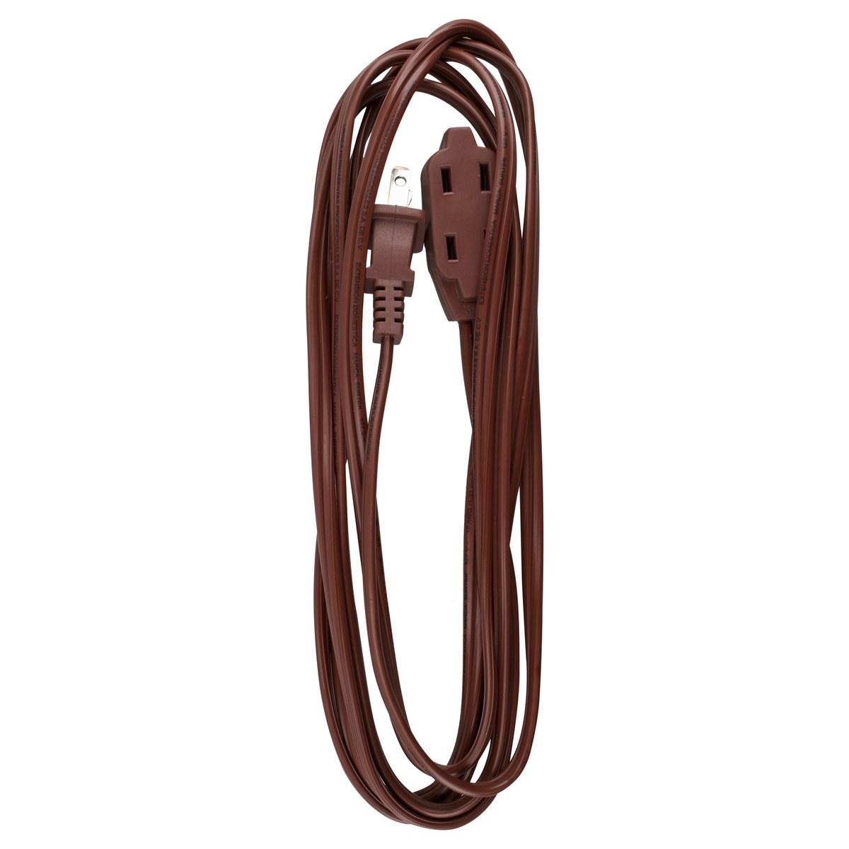Extensión eléctrica doméstica color café, 3 m Surtek - Imagen 4