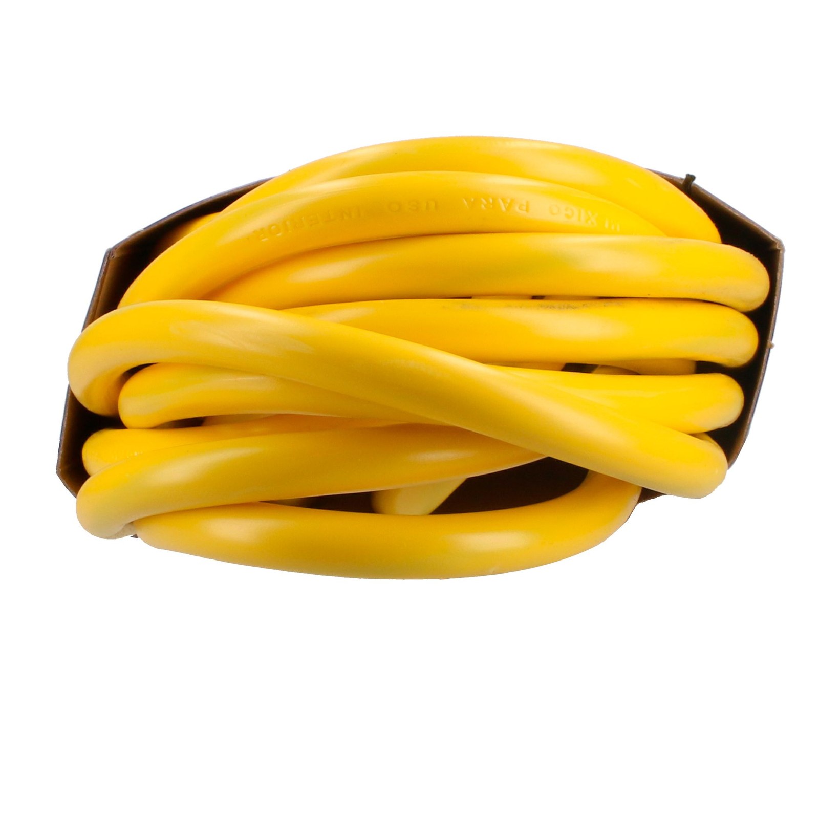 Extensión eléctrica uso rudo aterrizada color amarillo, 10 m Surtek - Imagen 4