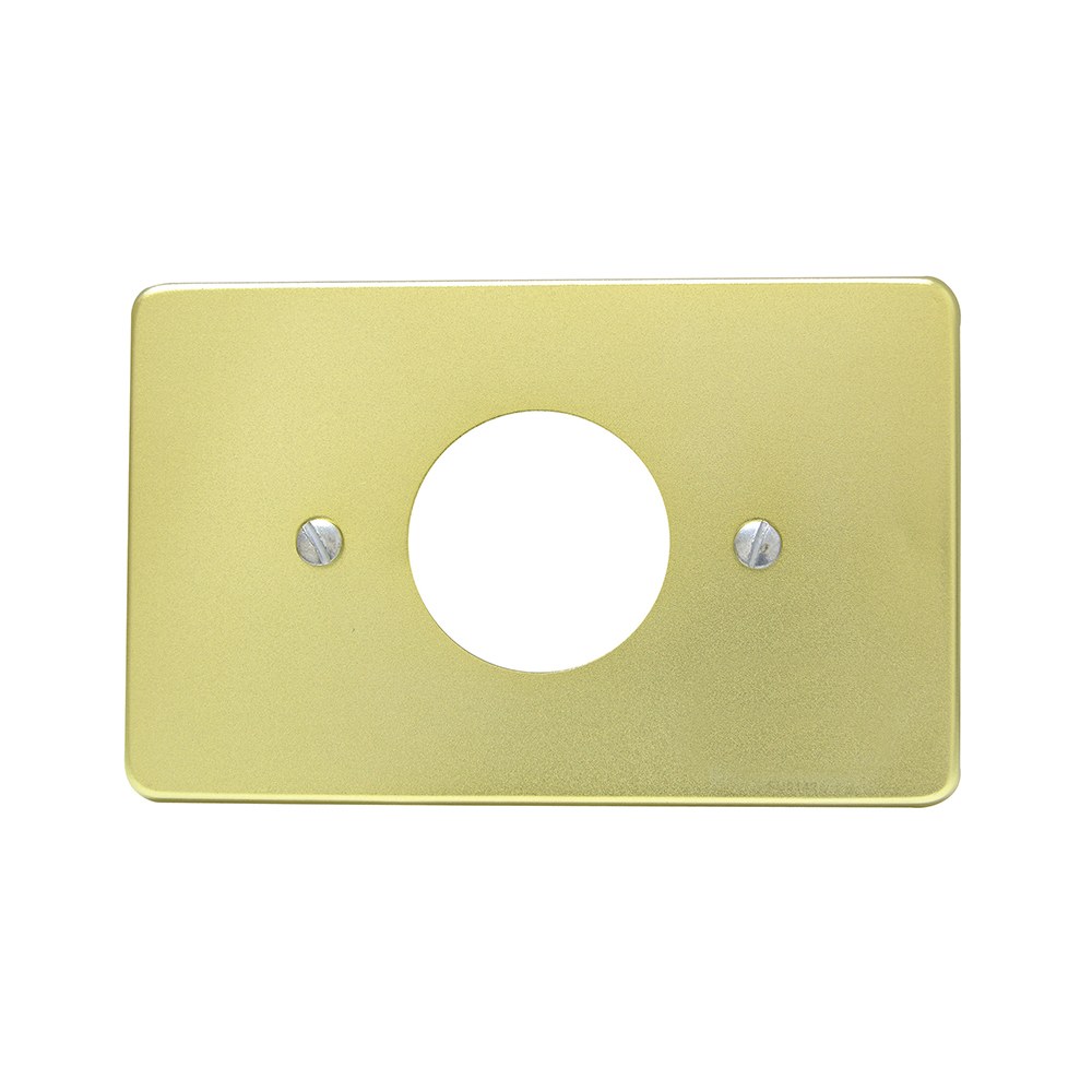 Placa sencilla de aluminio, línea estándar, color oro Surtek