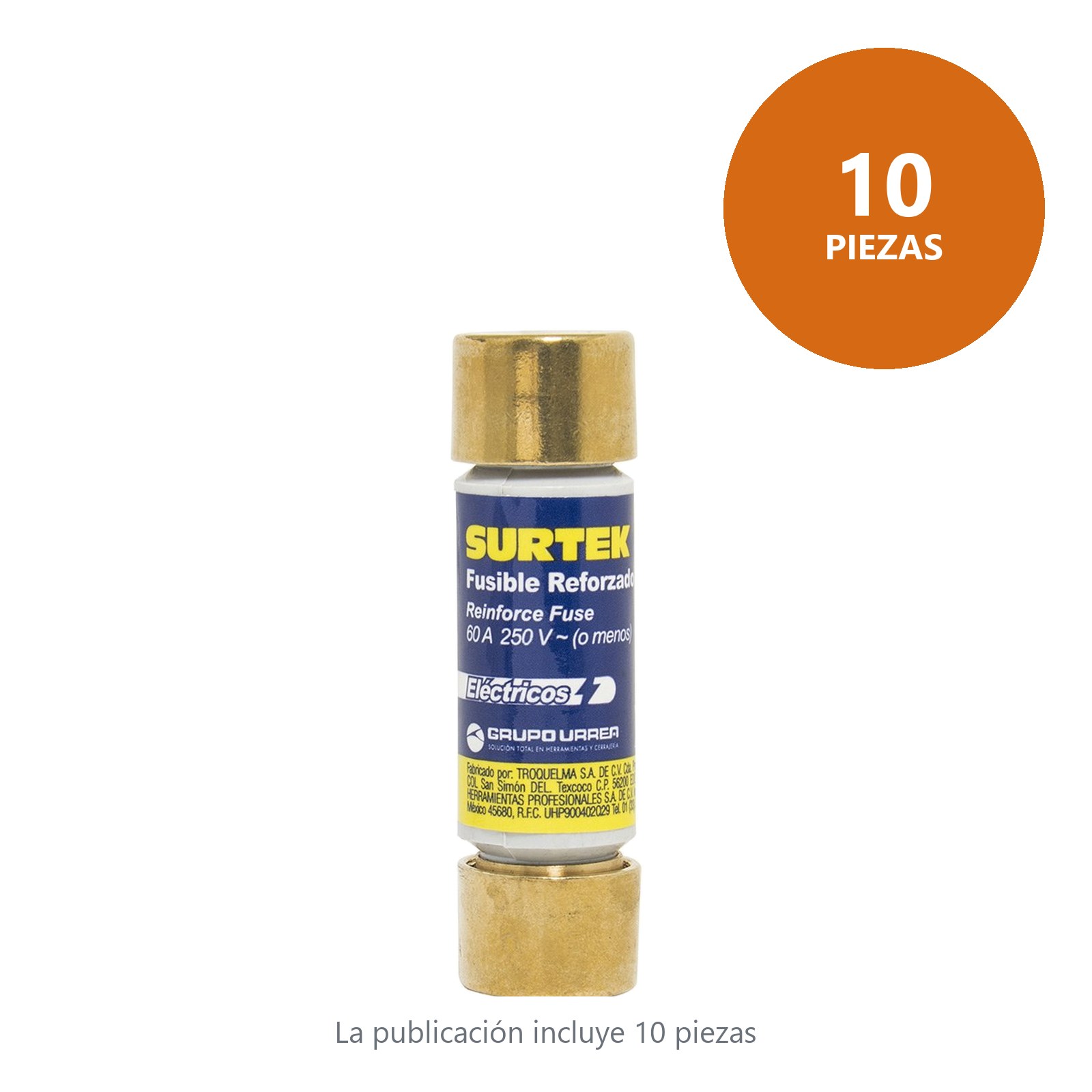 Fusible reforzado 60 A Surtek - Imagen 2