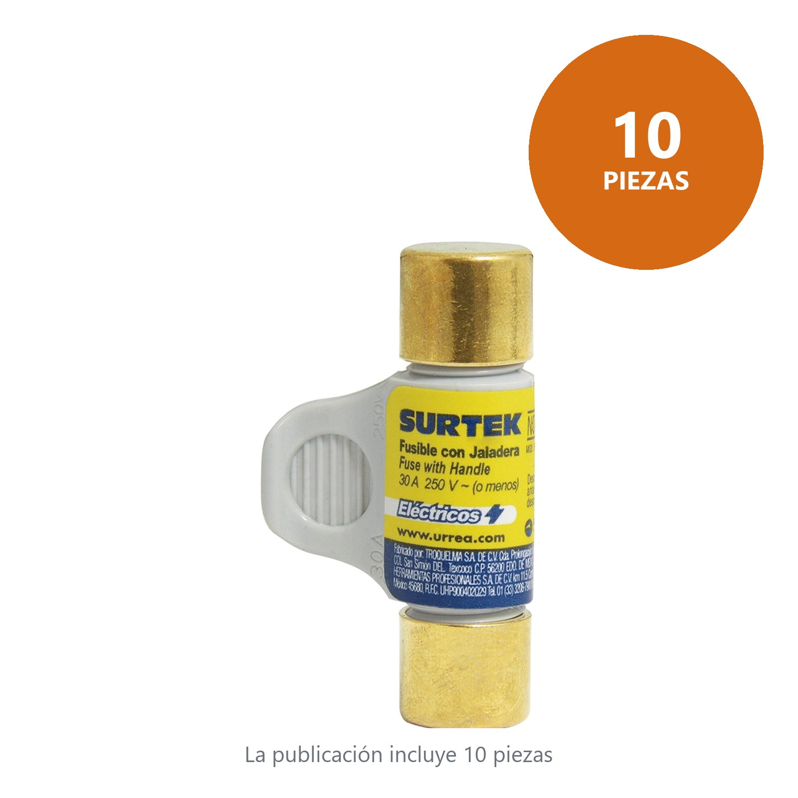 Fusible con agarradera 30A Surtek - Imagen 2