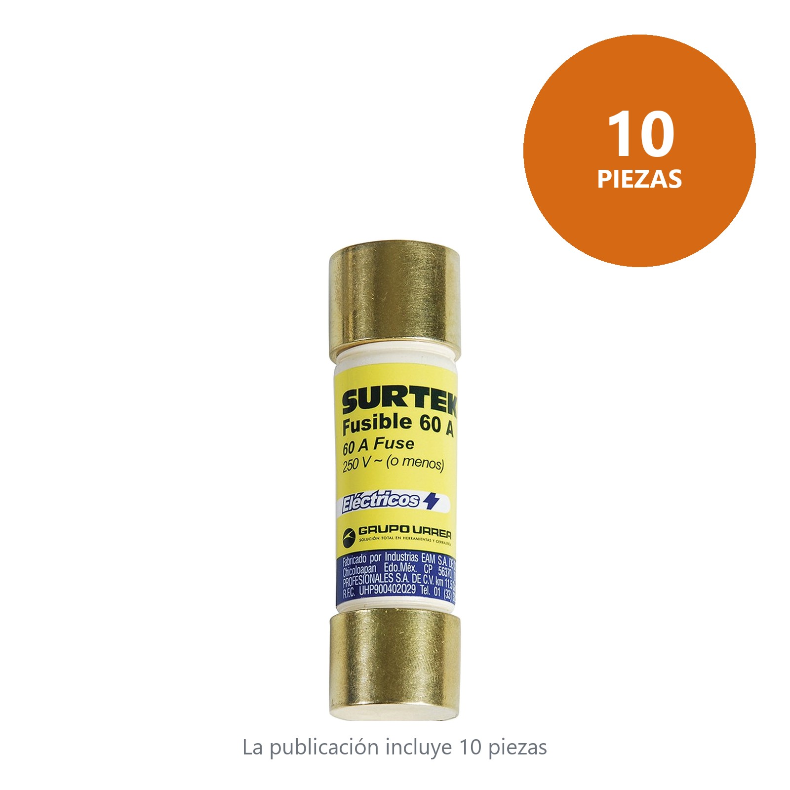 Fusible 60 A Surtek - Imagen 2
